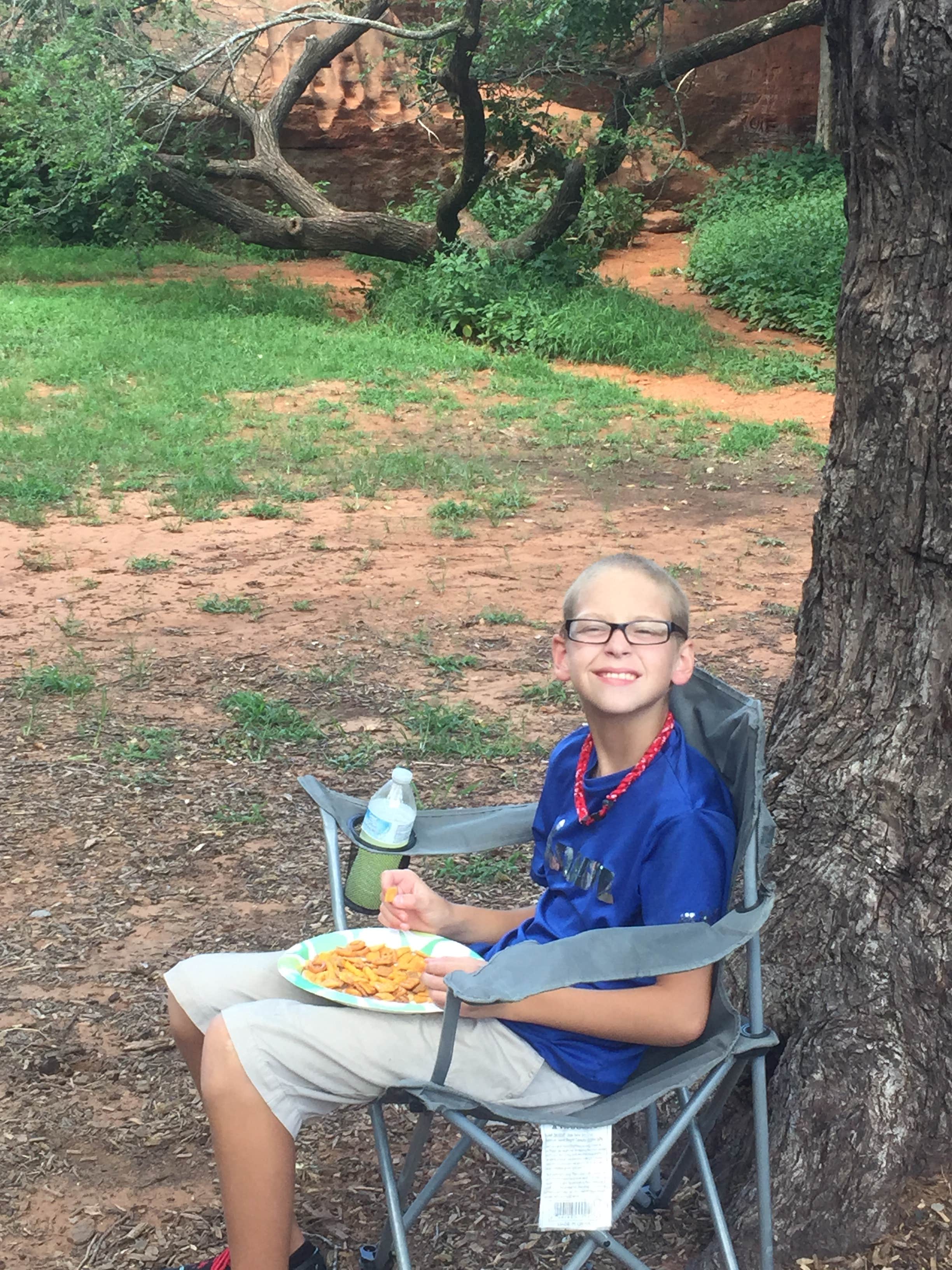 Camper-submitted photo at Red Rock Canyon Adventure Park in Oklahoma