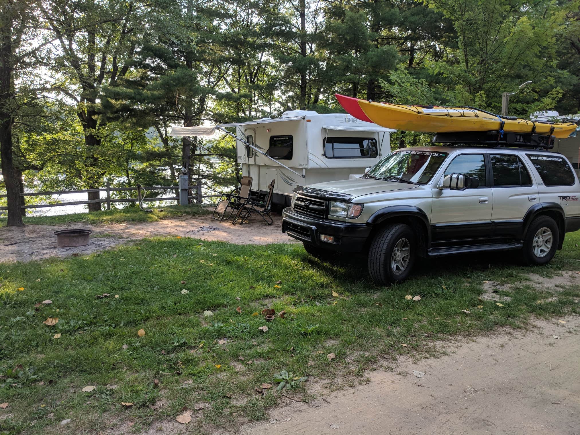 Camper-submitted photo at Leisuretime Campground near Wellston, MI