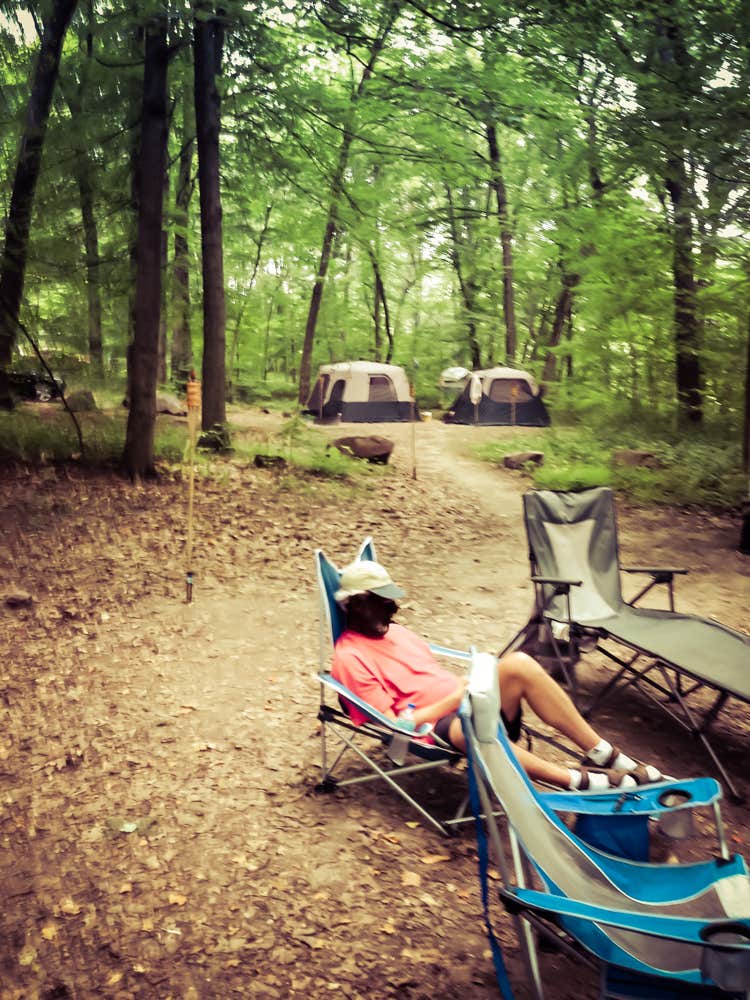 Meg  S.'s photo at Northern Lights Campground — Devils Lake State Park near North Freedom, WI