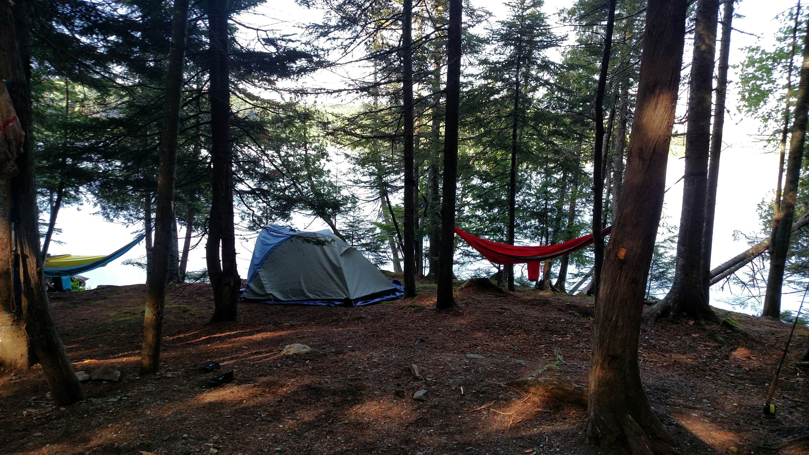 Michelle R.'s photo at Dunn Point Campground — Lily Bay State Park near Rockwood, ME