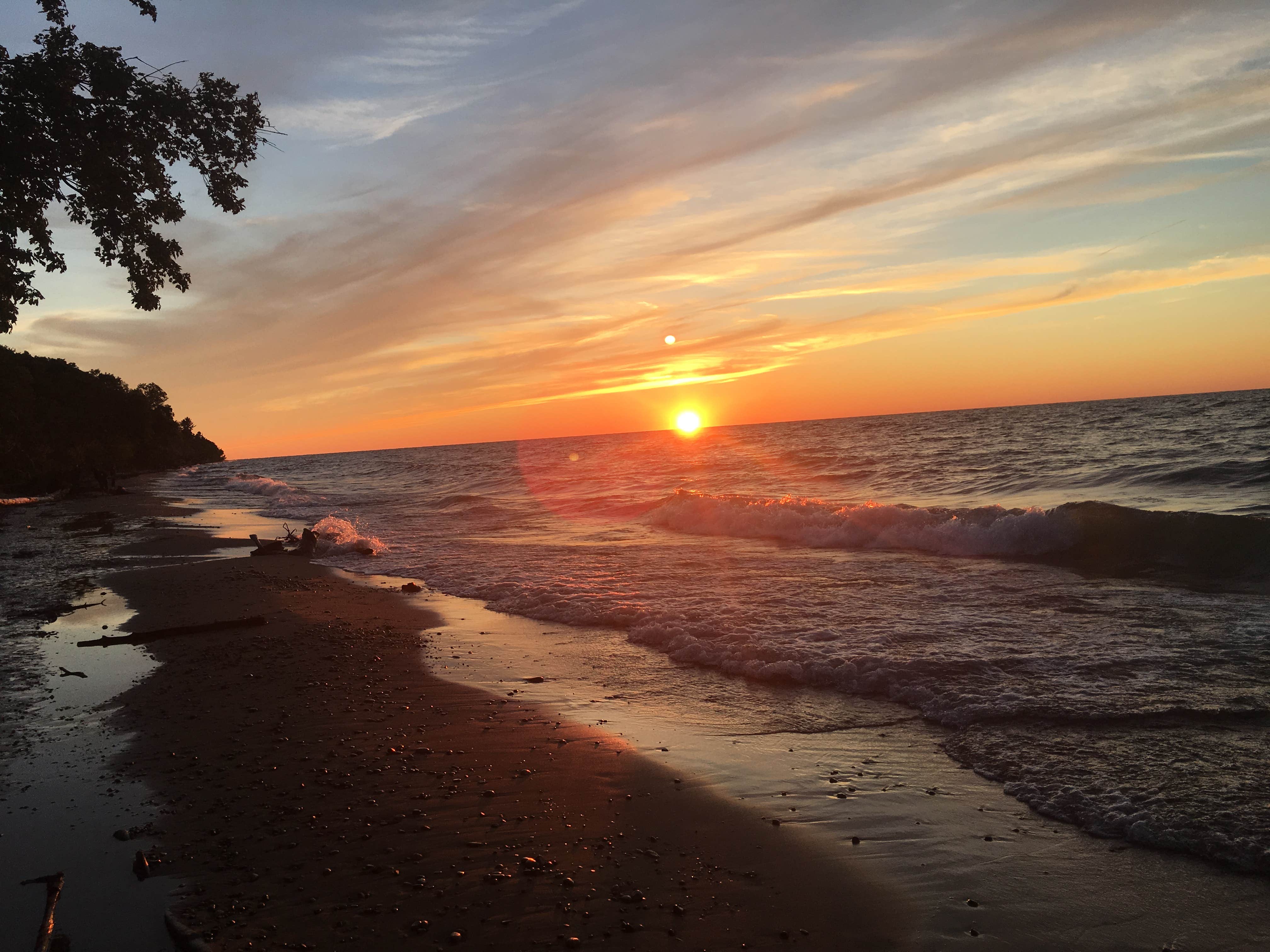Camper submitted image from Muskallonge Lake State Park Campground - 4