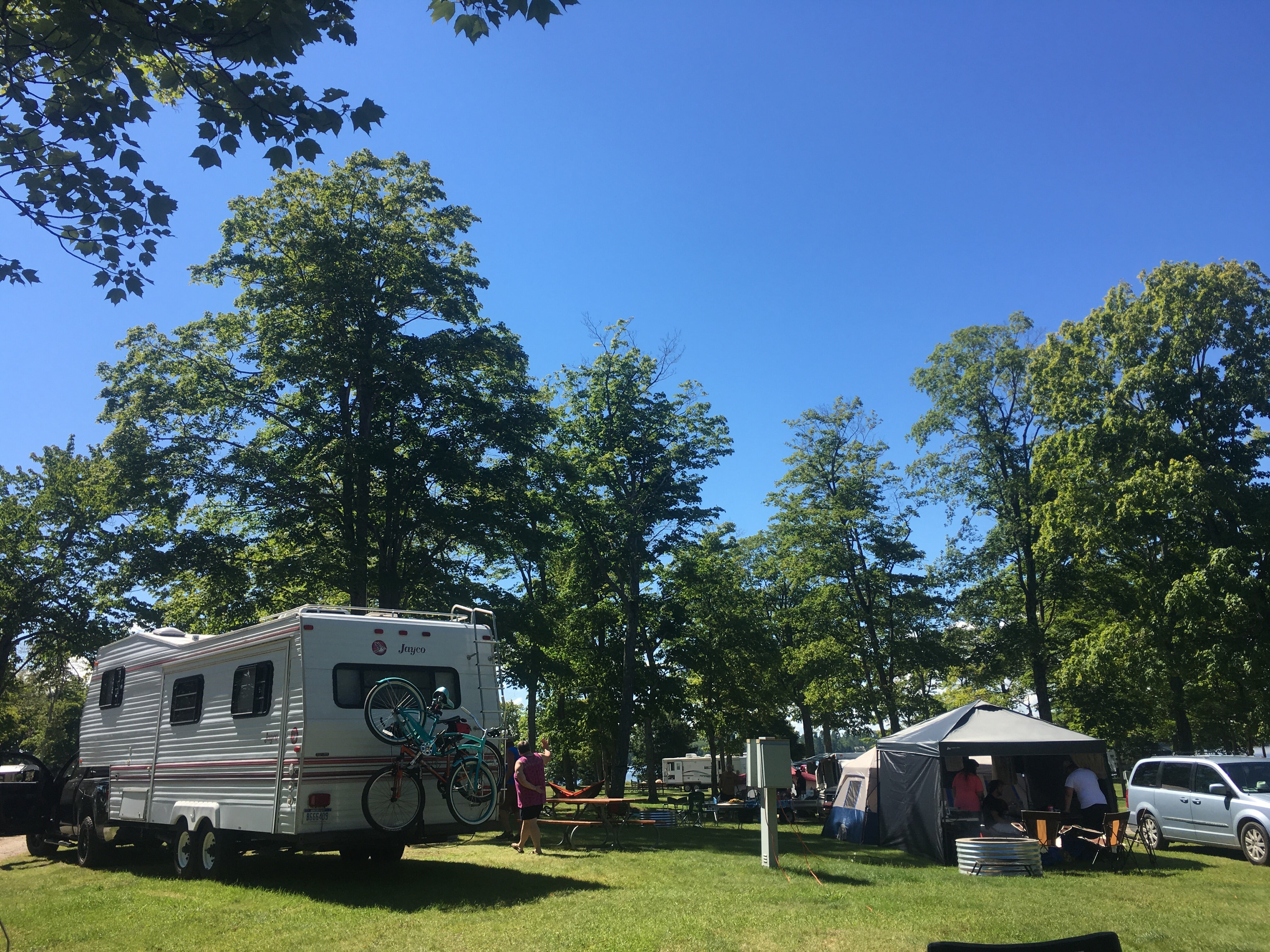 Camper submitted image from Muskallonge Lake State Park Campground - 2