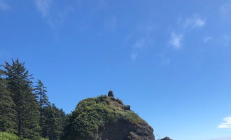 Camping near Mosquito Creek — Olympic National Park: Second Beach — Olympic National Park, La Push, Washington