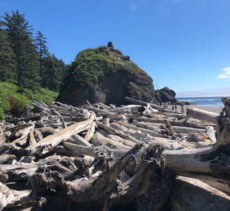 Camper-submitted photo from Second Beach — Olympic National Park