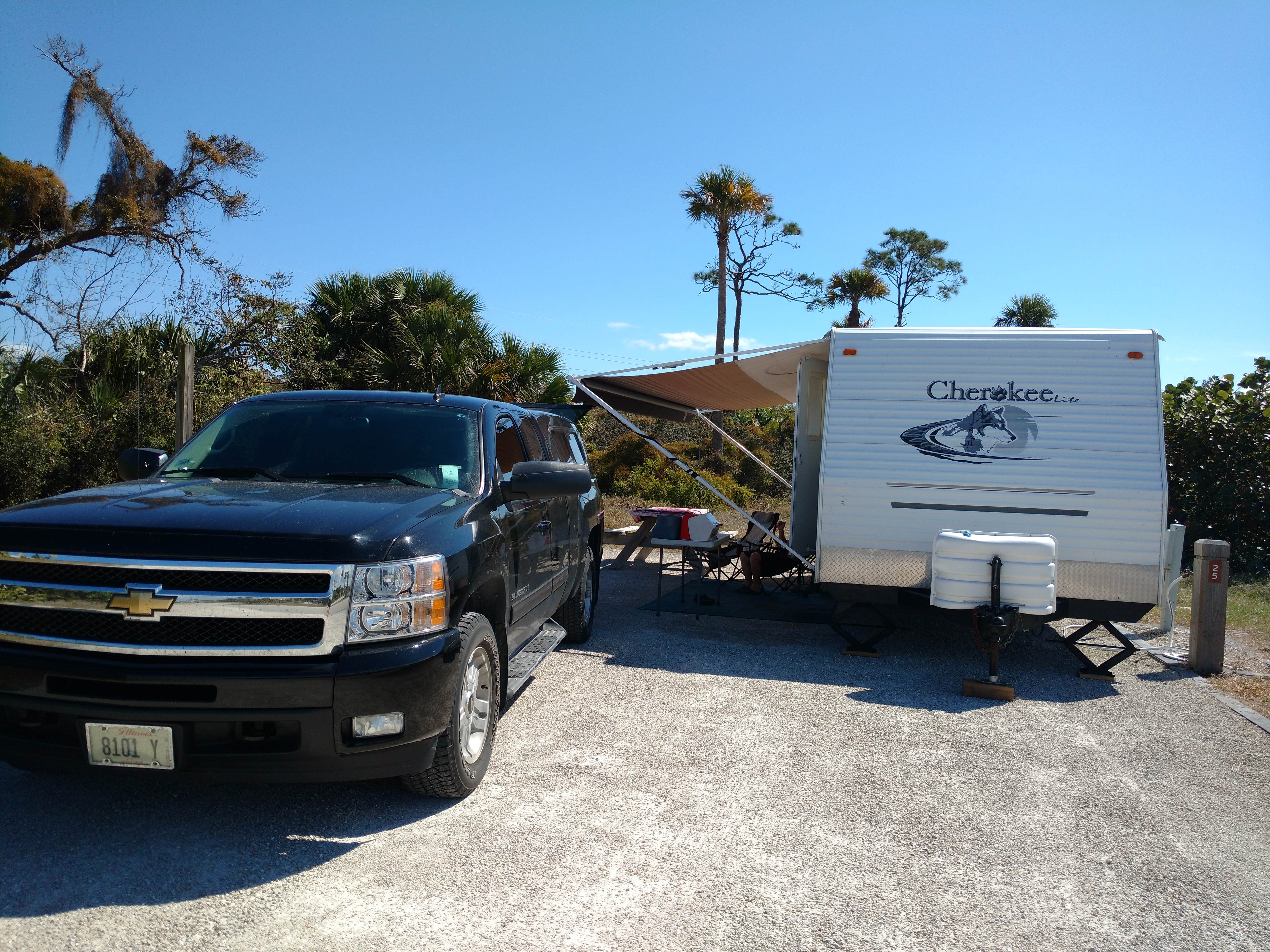 Michele W.'s photo of rv camping at Pine Grove Campground — Jonathan Dickinson State Park near North Palm Beach, FL