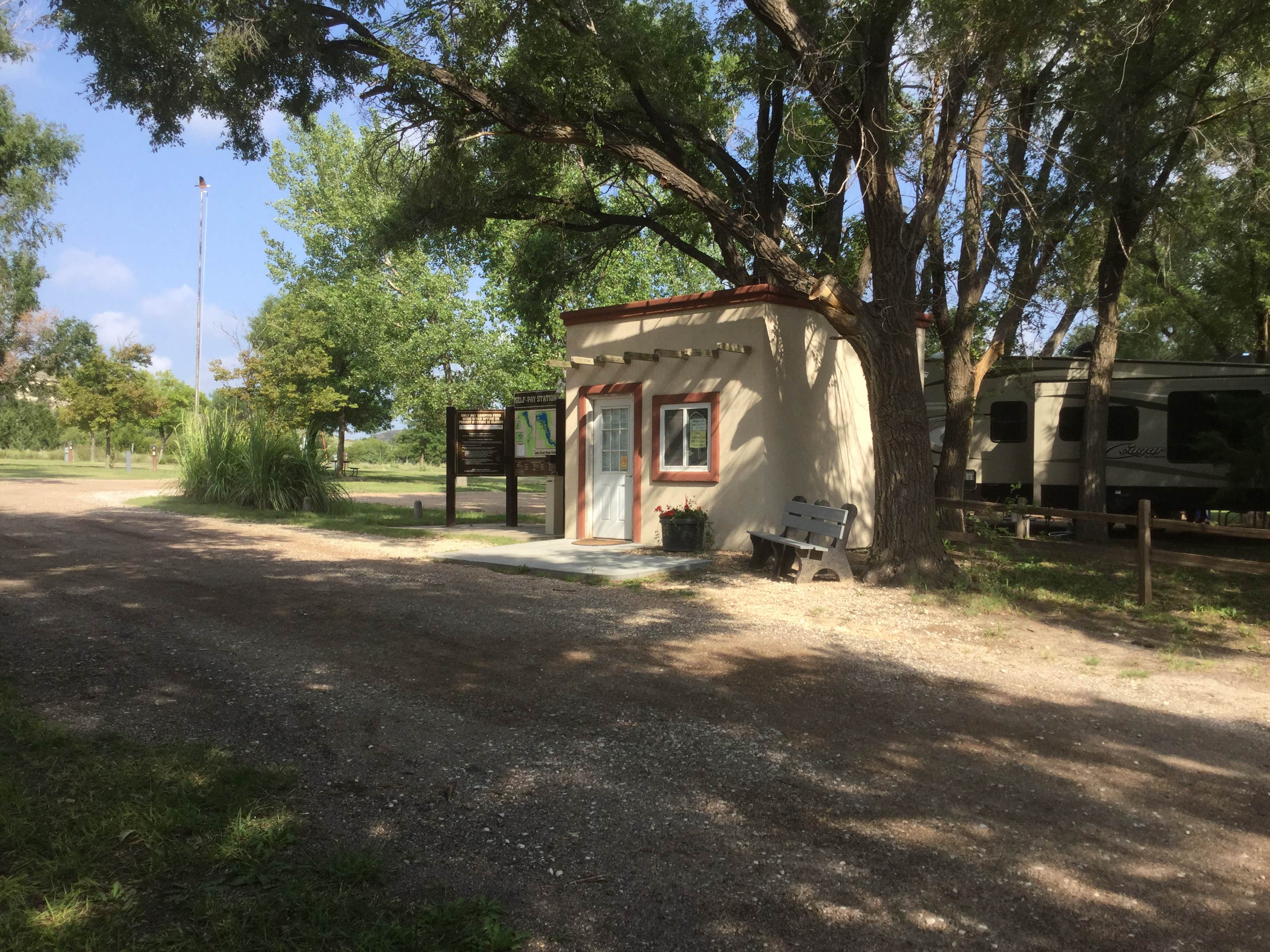 Shannon G.'s photo of rv camping at Elm Grove — Historic Lake Scott State Park near Garden City, KS