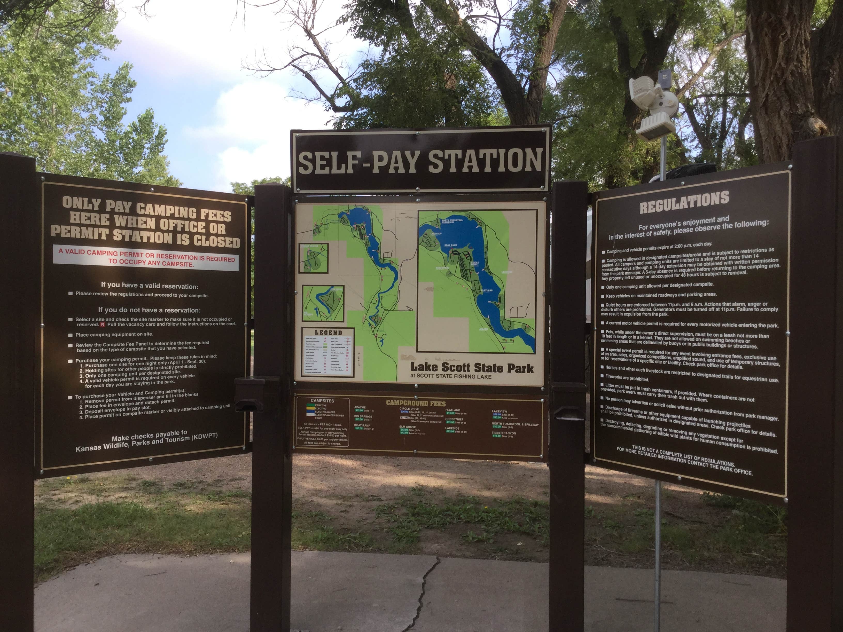 Camper submitted image from Elm Grove — Historic Lake Scott State Park - 5