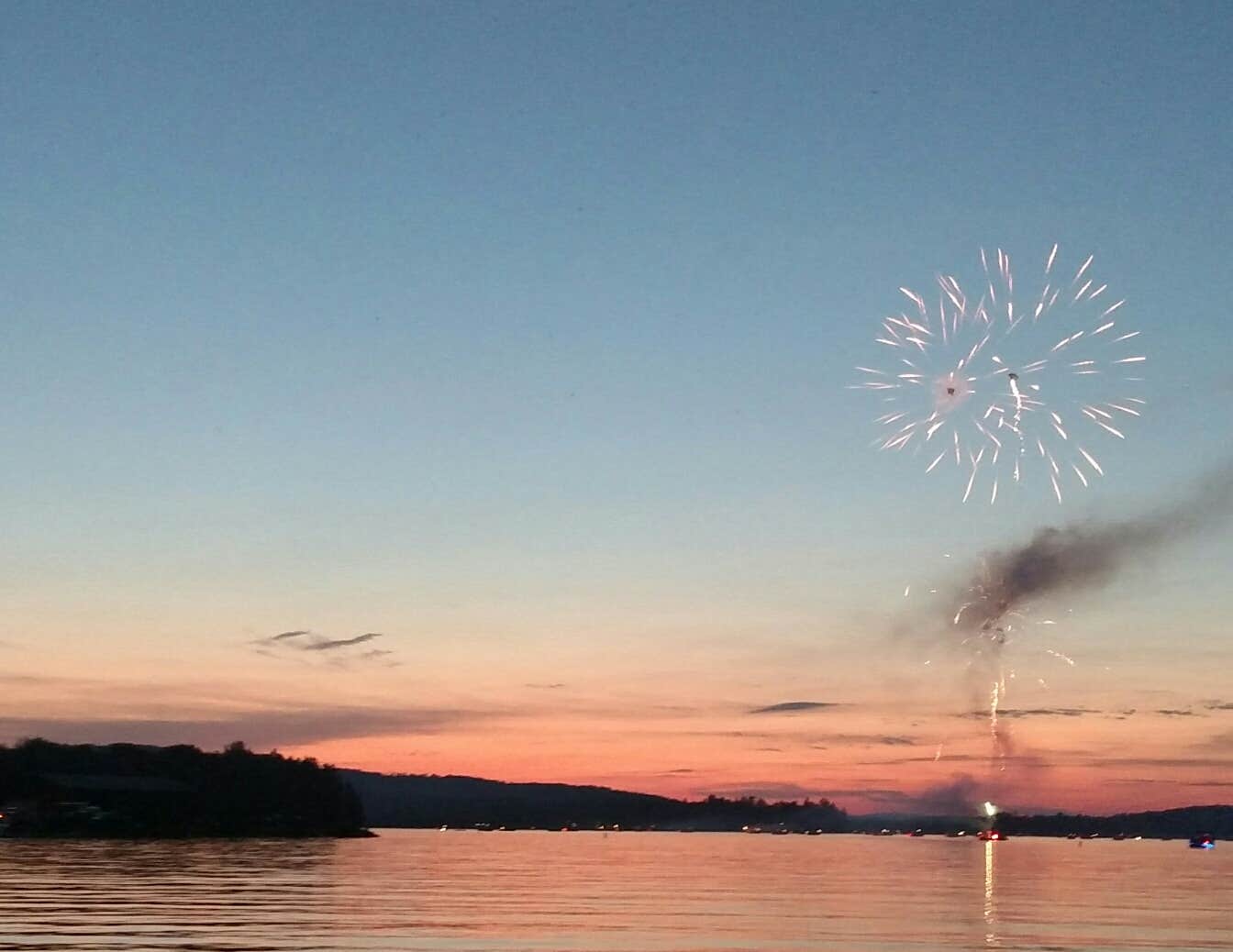 Camper-submitted photo at Dunn Point Campground — Lily Bay State Park near Rockwood, ME
