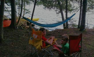 Michelle R.'s photo at Dunn Point Campground — Lily Bay State Park in Maine