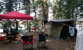 Michelle R.'s photo at Dunn Point Campground — Lily Bay State Park near Rockwood, ME