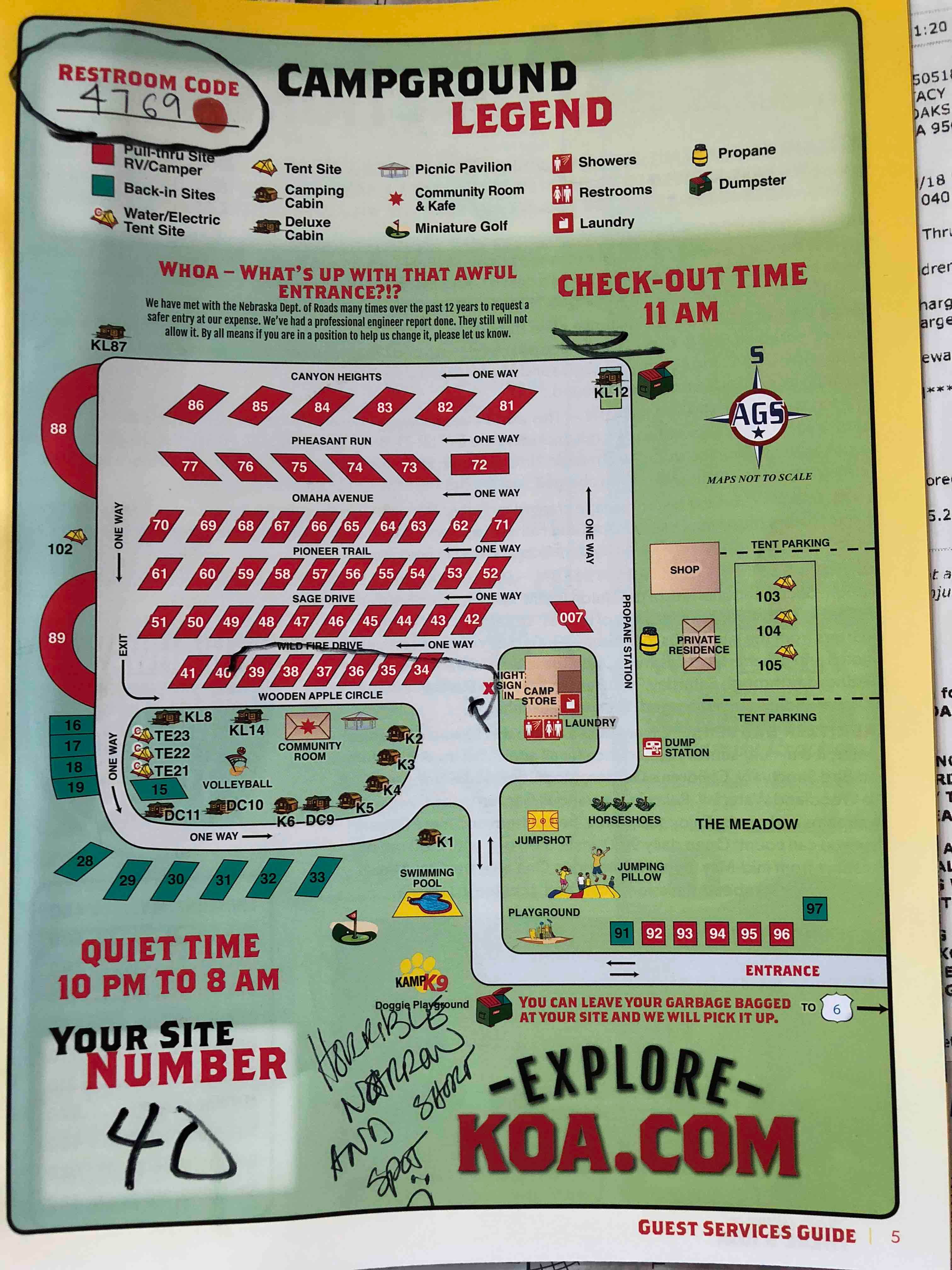 Camper-submitted photo at West Omaha / NE Lincoln KOA Holiday near Nebraska City, NE