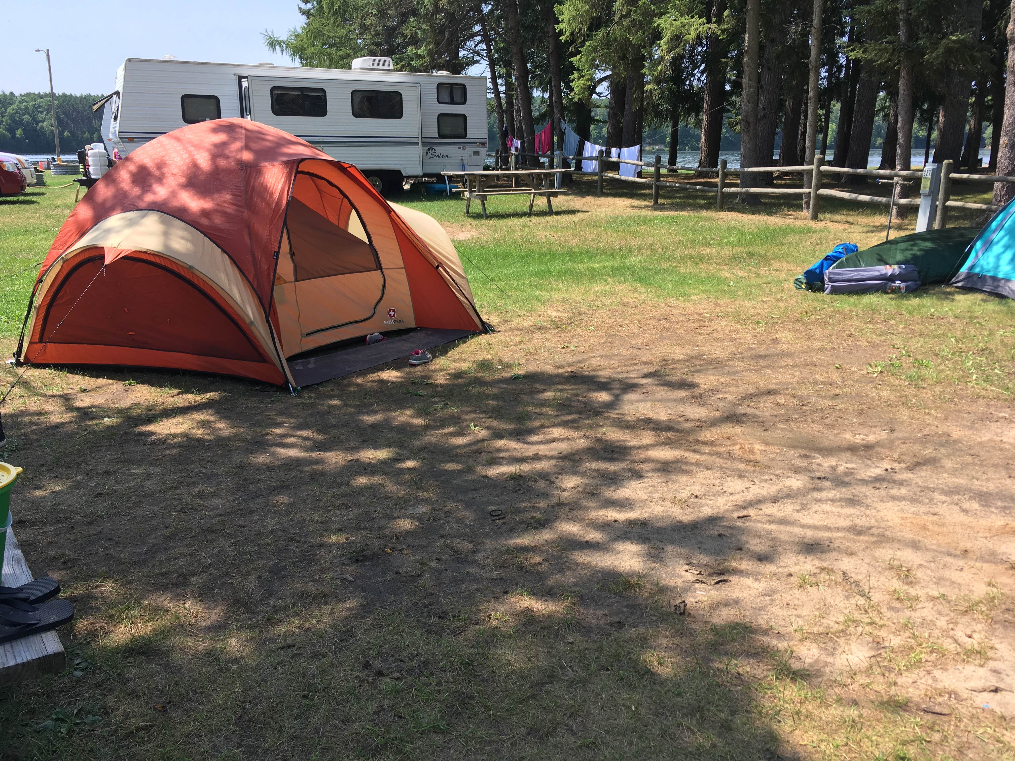 Amanda L.'s photo of rv camping at Brower Park Campground near Gowen, MI