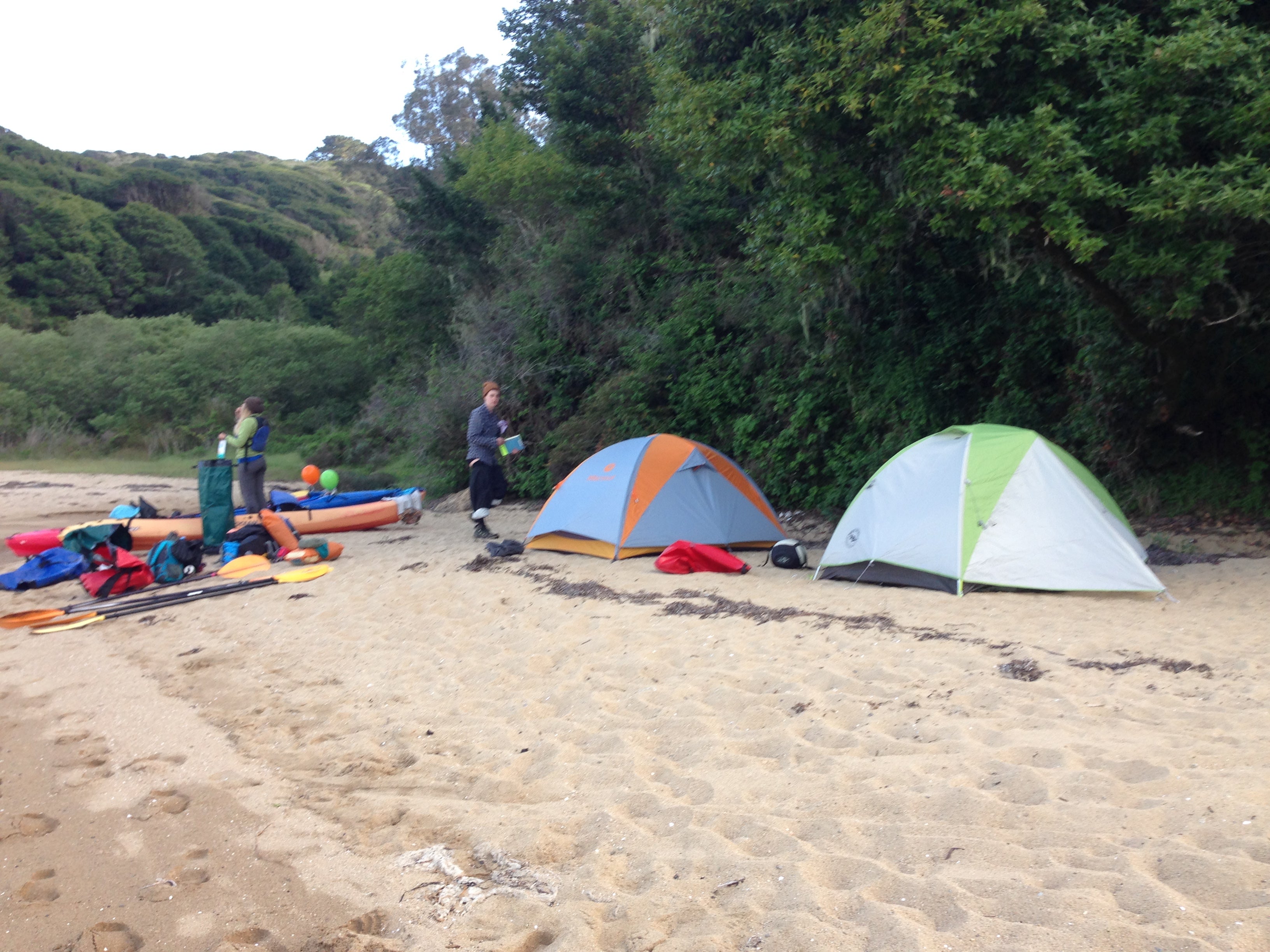 Camper submitted image from Tomales Bay Boat-In Camping — Point Reyes National Seashore - 2