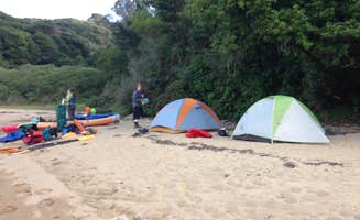 Deanna K.'s photo of tent camping at Tomales Bay Boat-In Camping — Point Reyes National Seashore near Yountville, CA