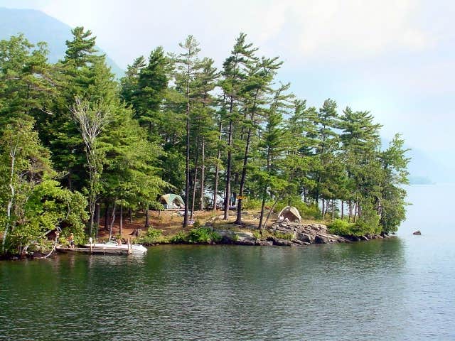 Camper-submitted photo at Glen Island Group — Lake George Islands near Poultney, VT