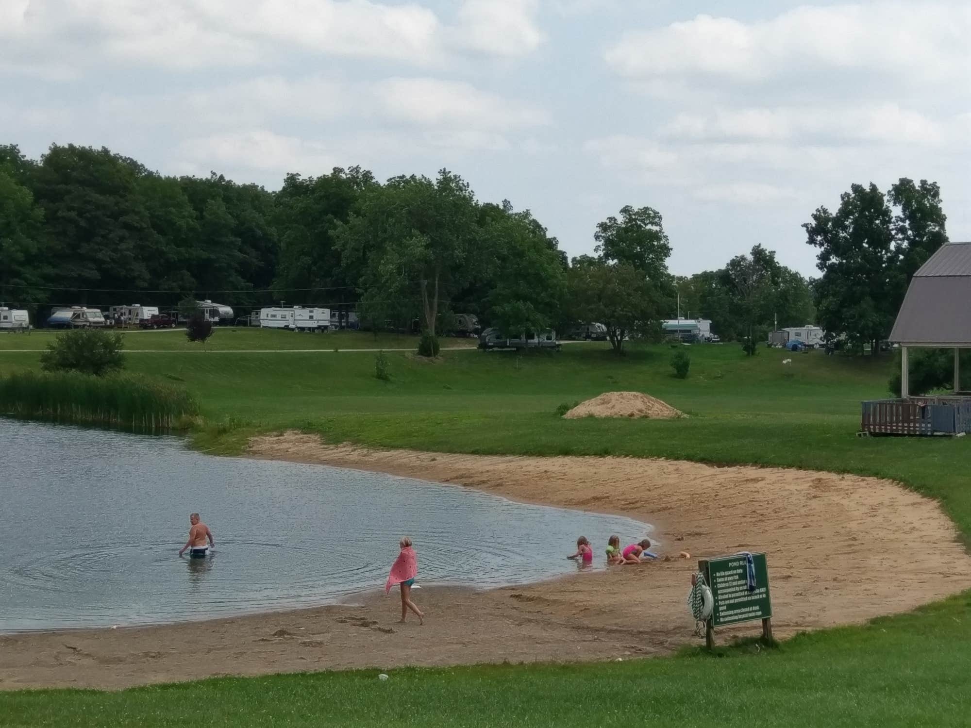 Camper-submitted photo at Loveberry's Funny Farm Campground near Fayette, OH