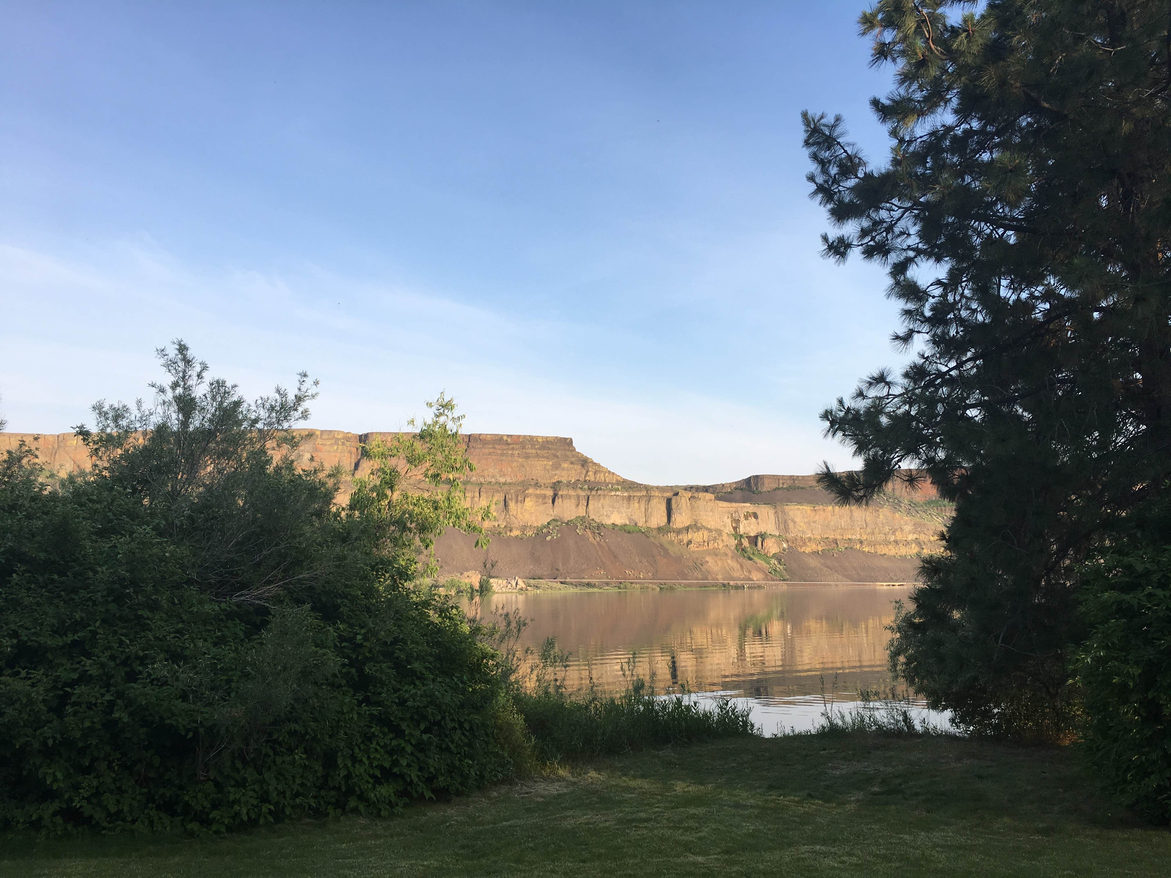 Camper-submitted photo at Sage Loop Campground — Steamboat Rock State Park near Hartline, WA