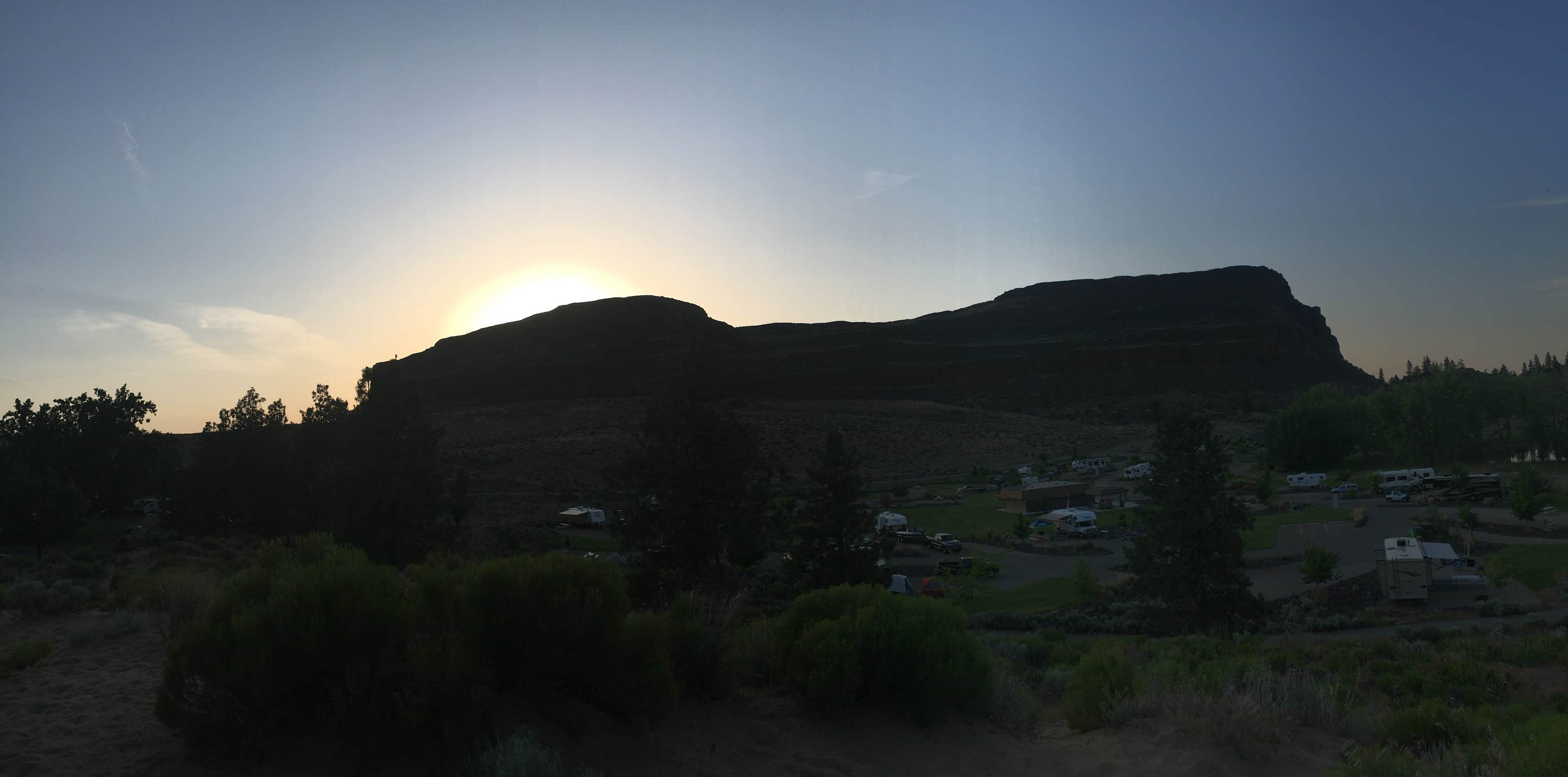 Camper-submitted photo at Sage Loop Campground — Steamboat Rock State Park near Hartline, WA