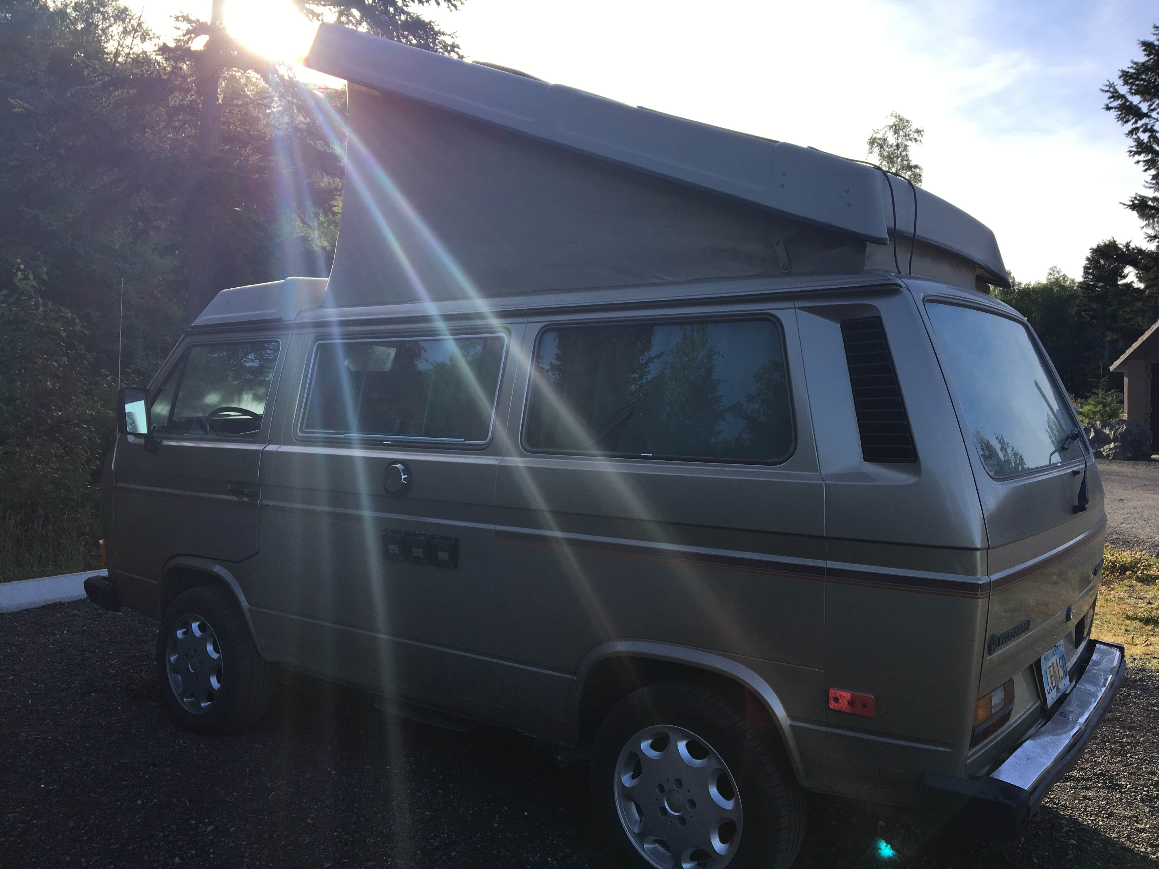 Mari R.'s photo of rv camping at Bird Creek Campground — Chugach State Park near Hope, AK