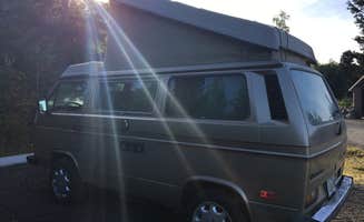 Mari R.'s photo of rv camping at Bird Creek Campground — Chugach State Park near Whittier, AK