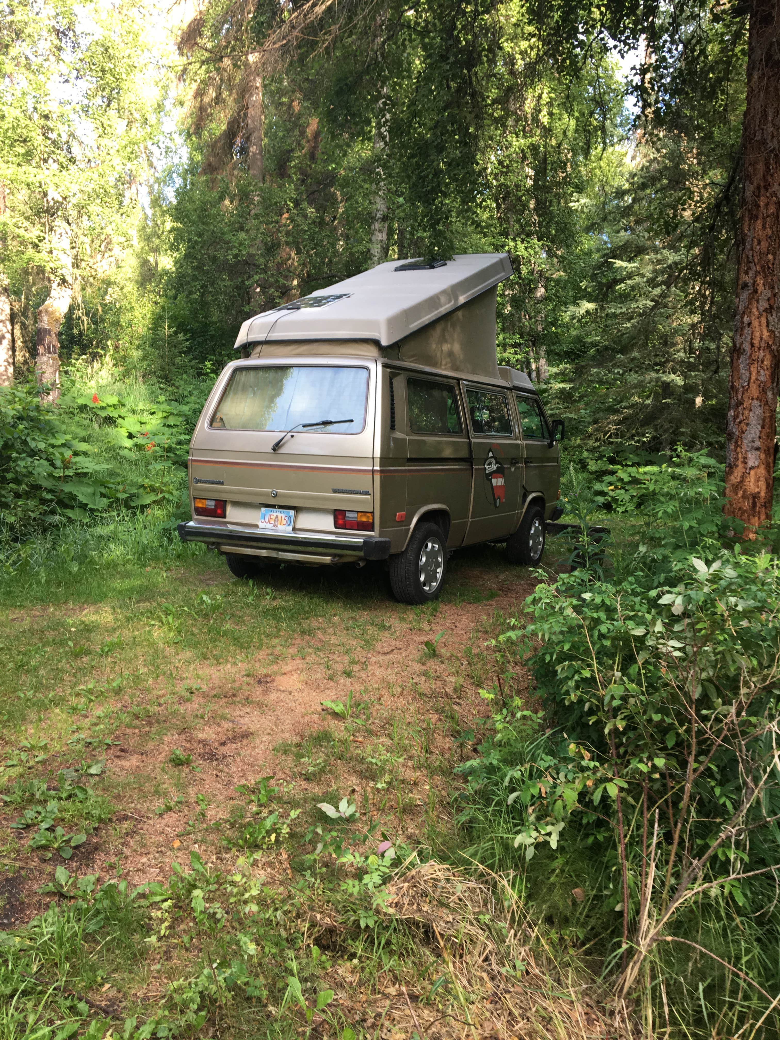 Mari R.'s photo of rv camping at South Rolly Lake Campground near Talkeetna, AK