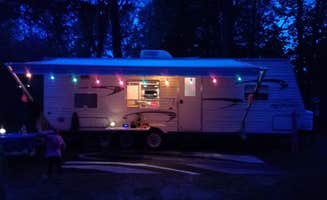 Sarah J.'s photo of rv camping at Pine Grove Campground near Marion, WI