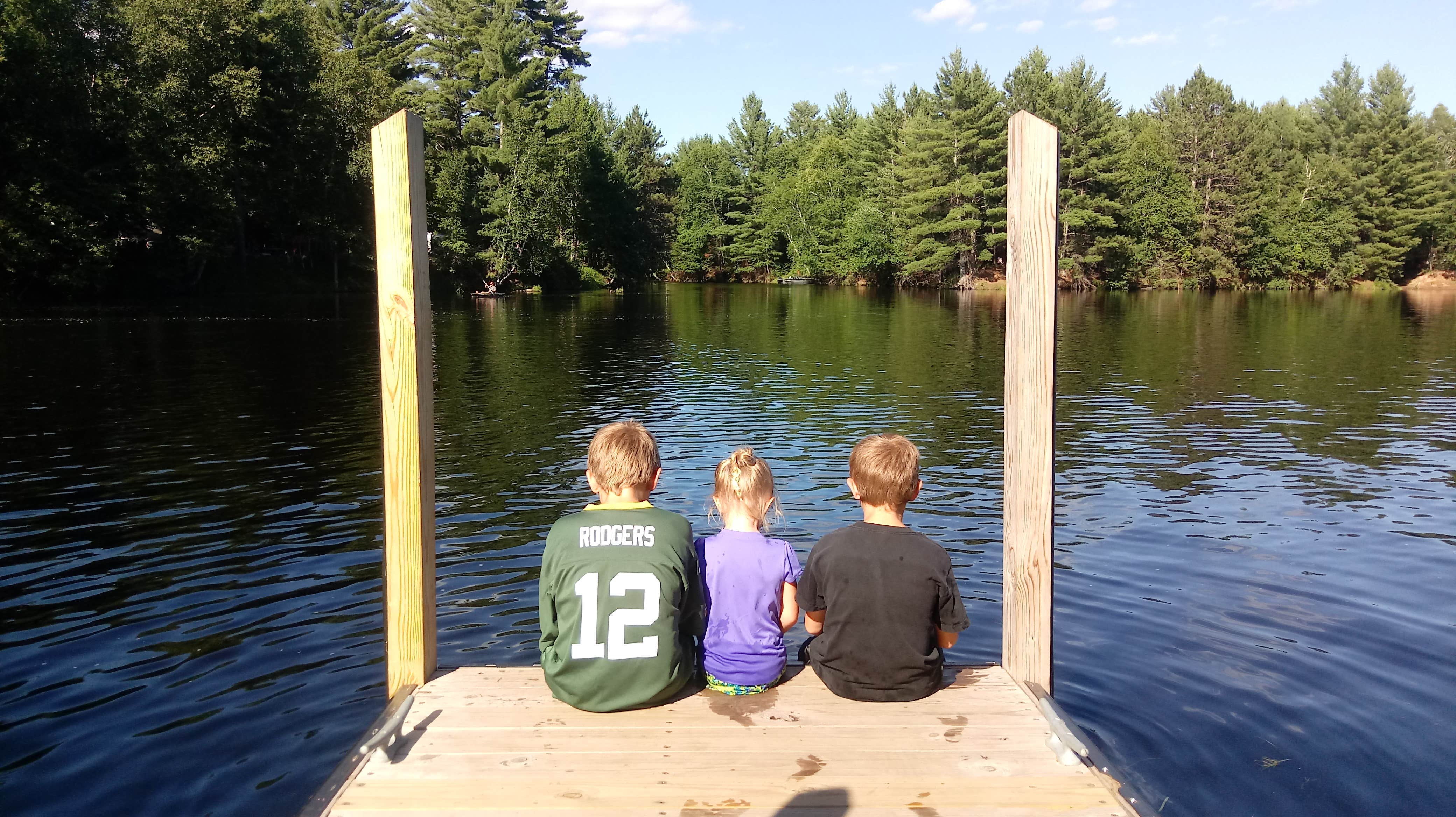 Camper-submitted photo at Popular Side 3 - Lake of the Falls near Mercer, WI