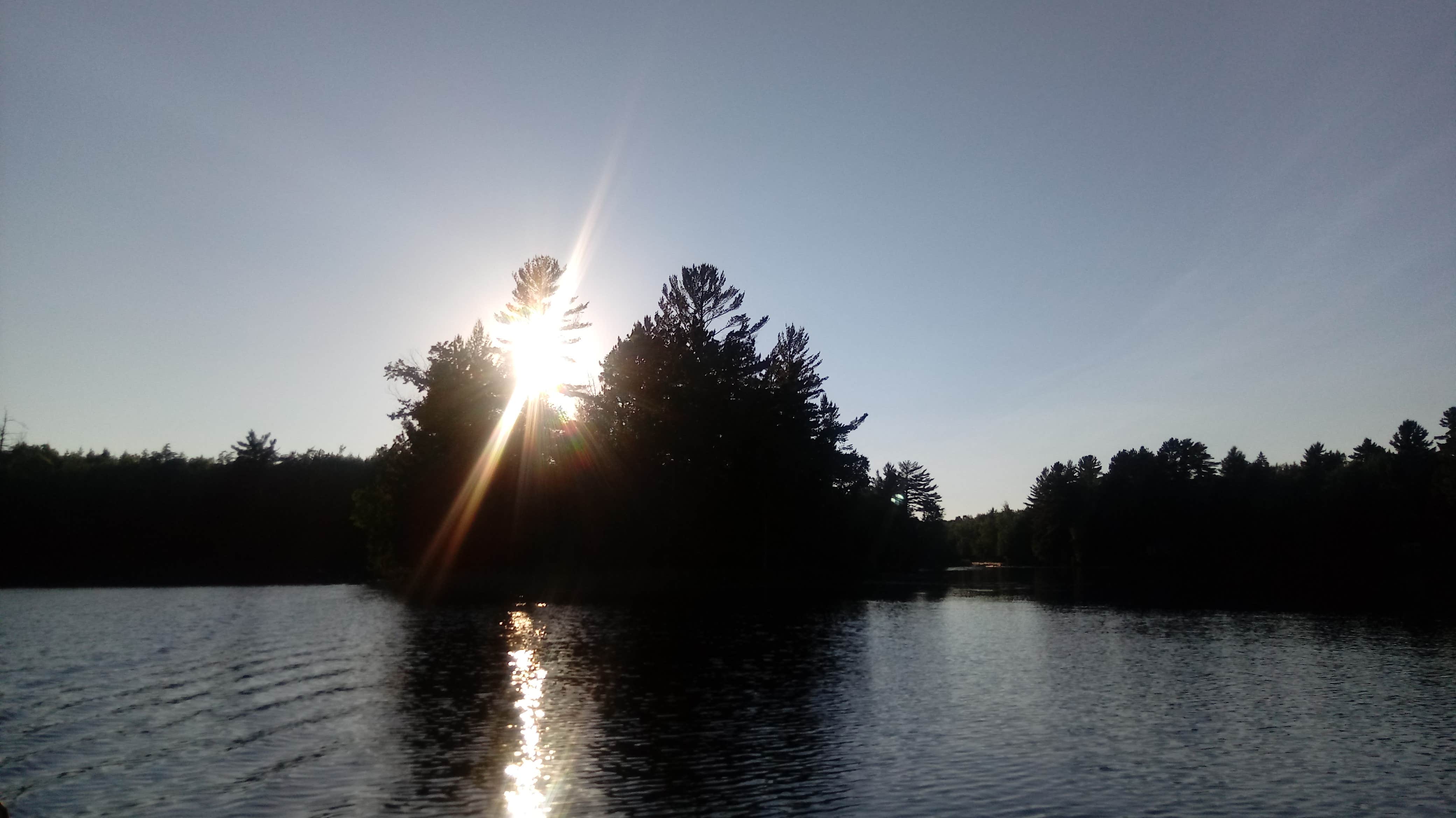 Camper-submitted photo at Popular Side 3 - Lake of the Falls near Mercer, WI