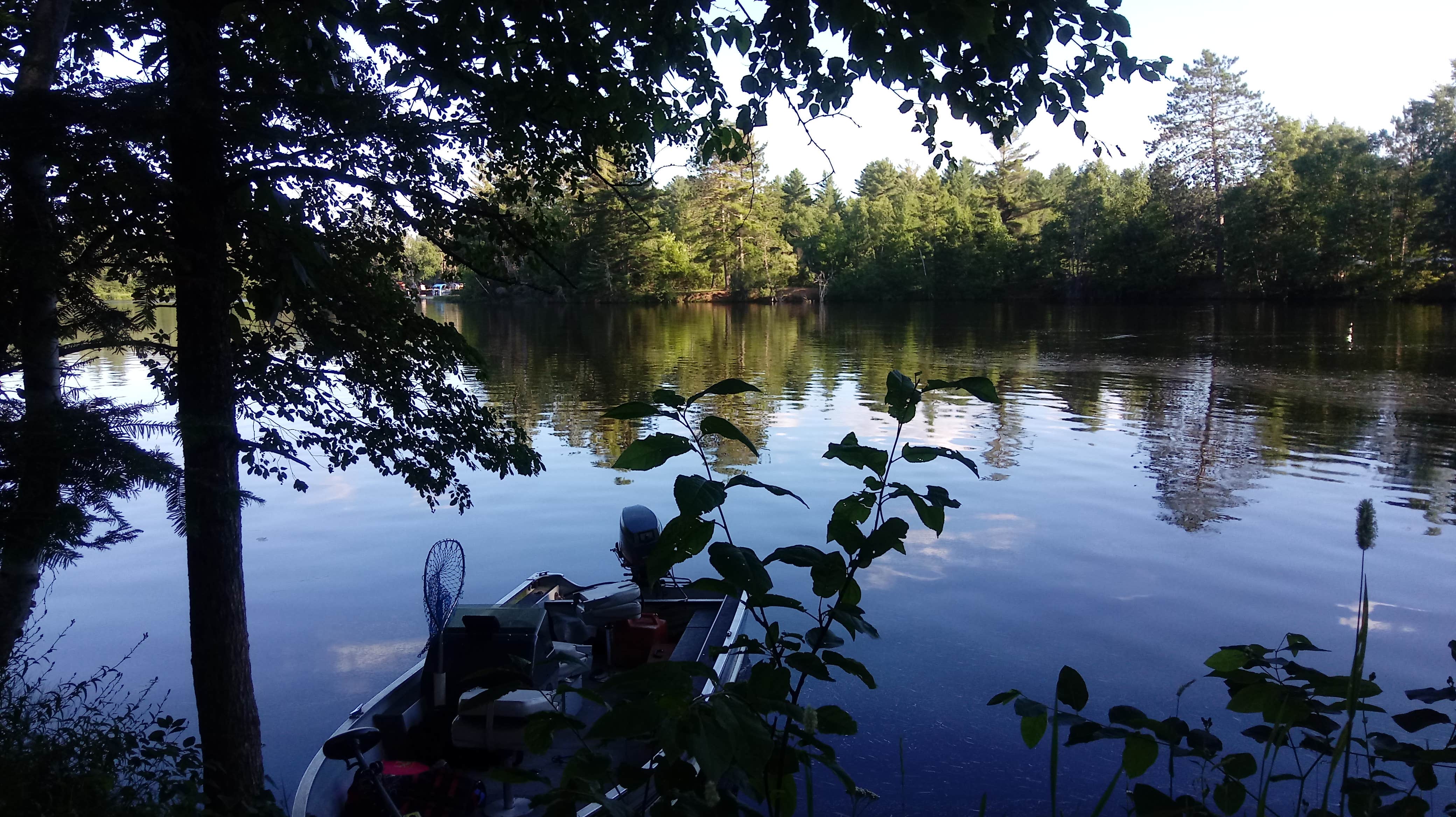 Camper-submitted photo at Popular Side 3 - Lake of the Falls near Mercer, WI