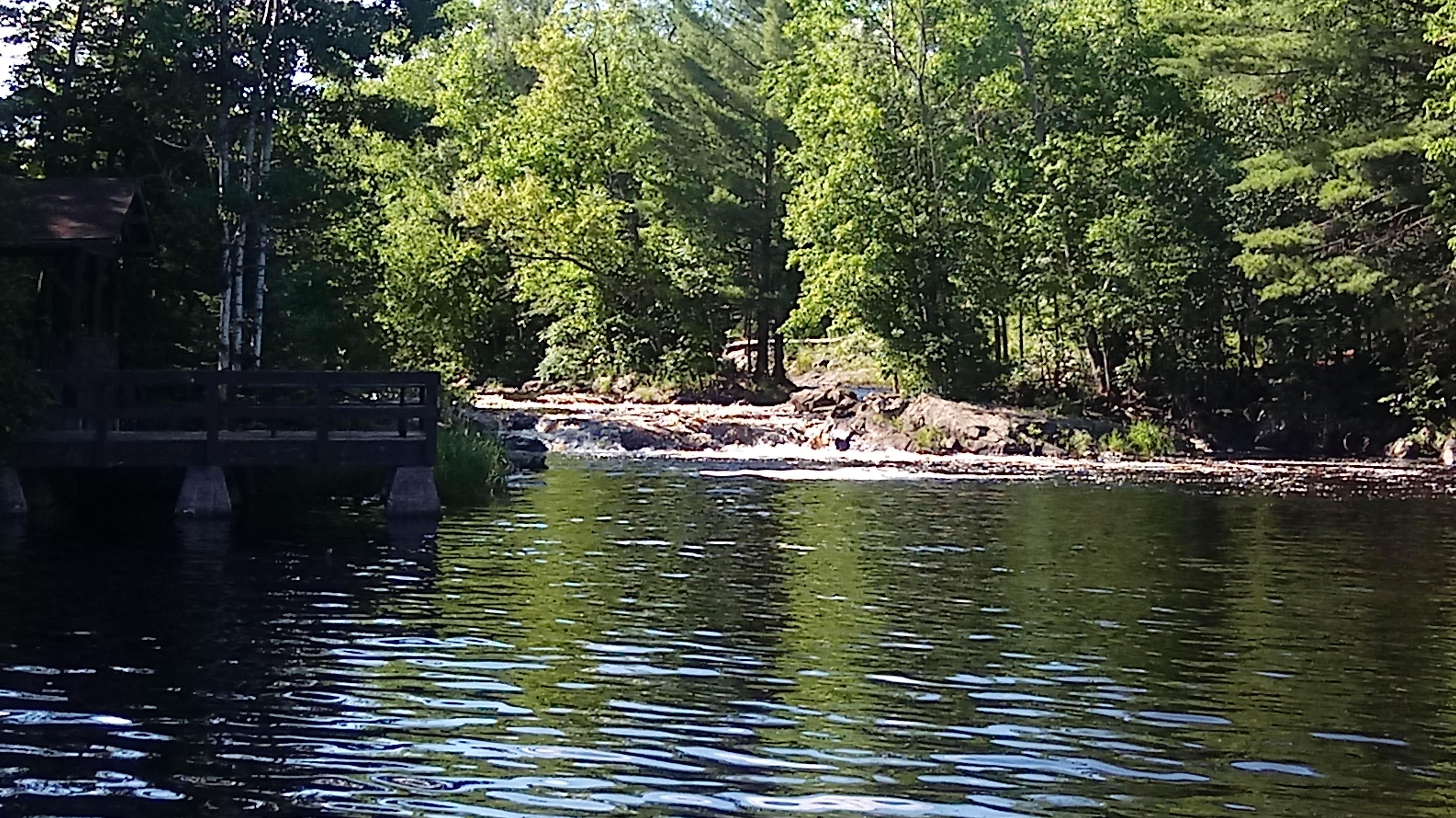 Camper submitted image from Popular Side 3 - Lake of the Falls - 1