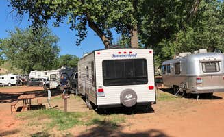 Kristen B.'s photo of rv camping at Medora Campground near Theodore Roosevelt National Park