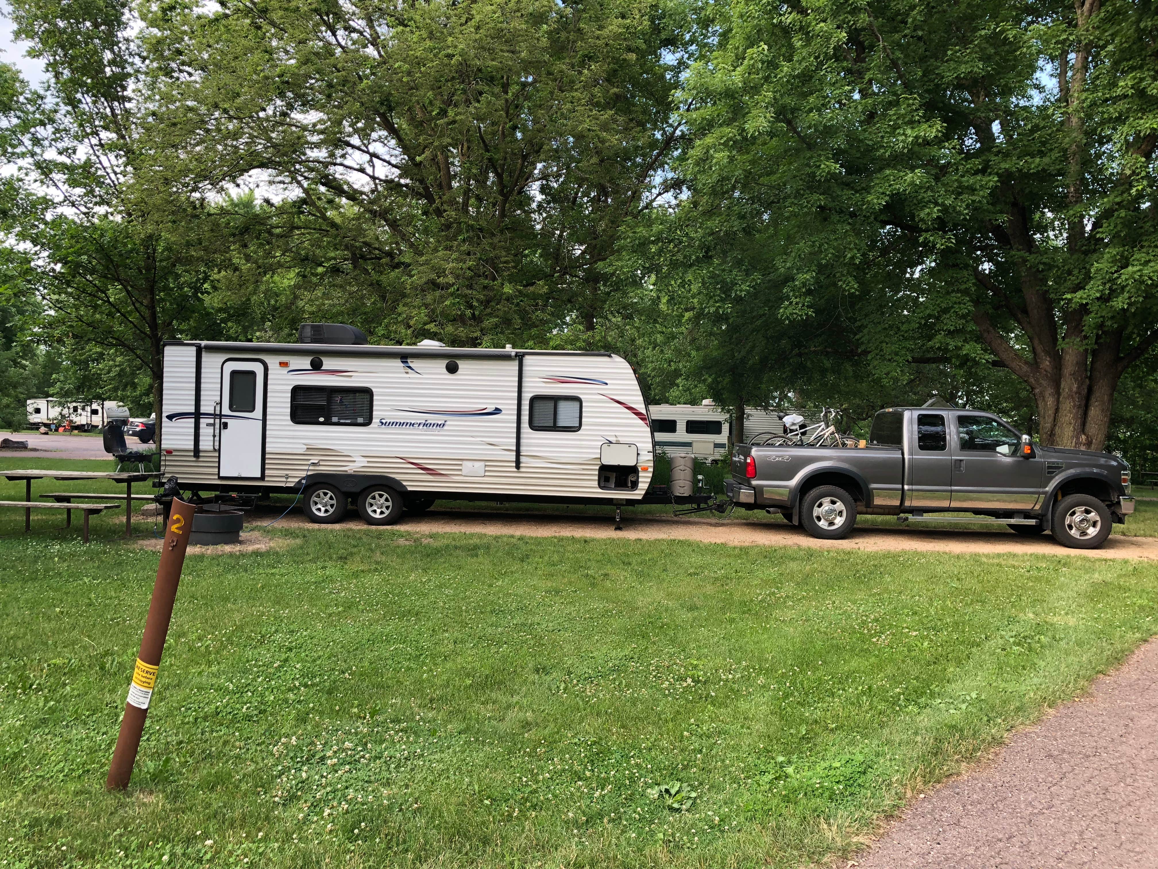 Camper-submitted photo at Blue Mounds State Park Campground in Minnesota