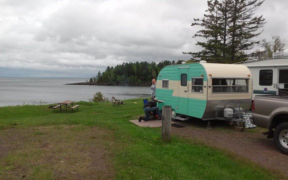 Kristen B.'s photo of rv camping at Burlington Bay Campground near Two Harbors, MN