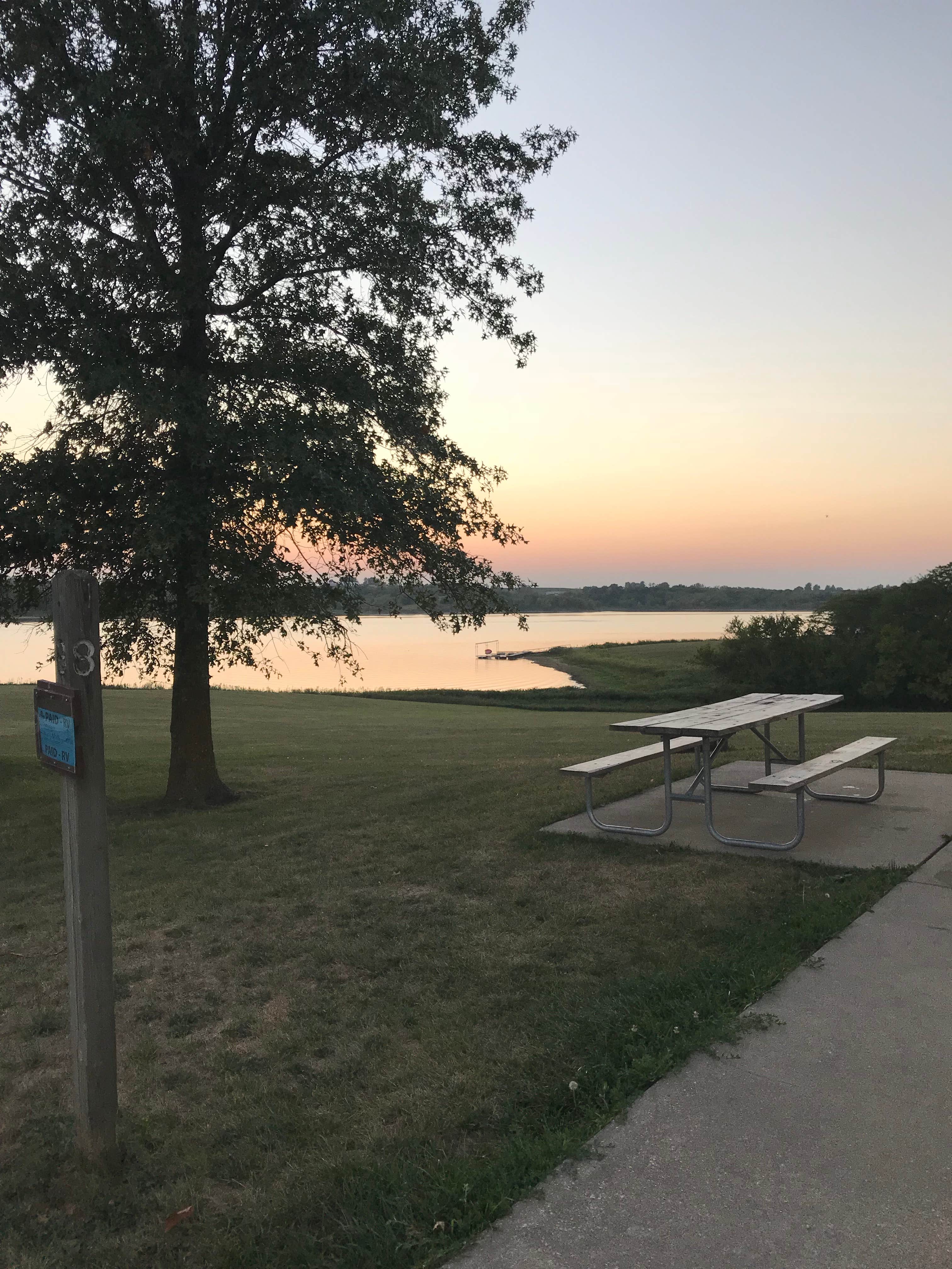 Camper-submitted photo at Mozingo Lake County RV Park near Maryville, MO