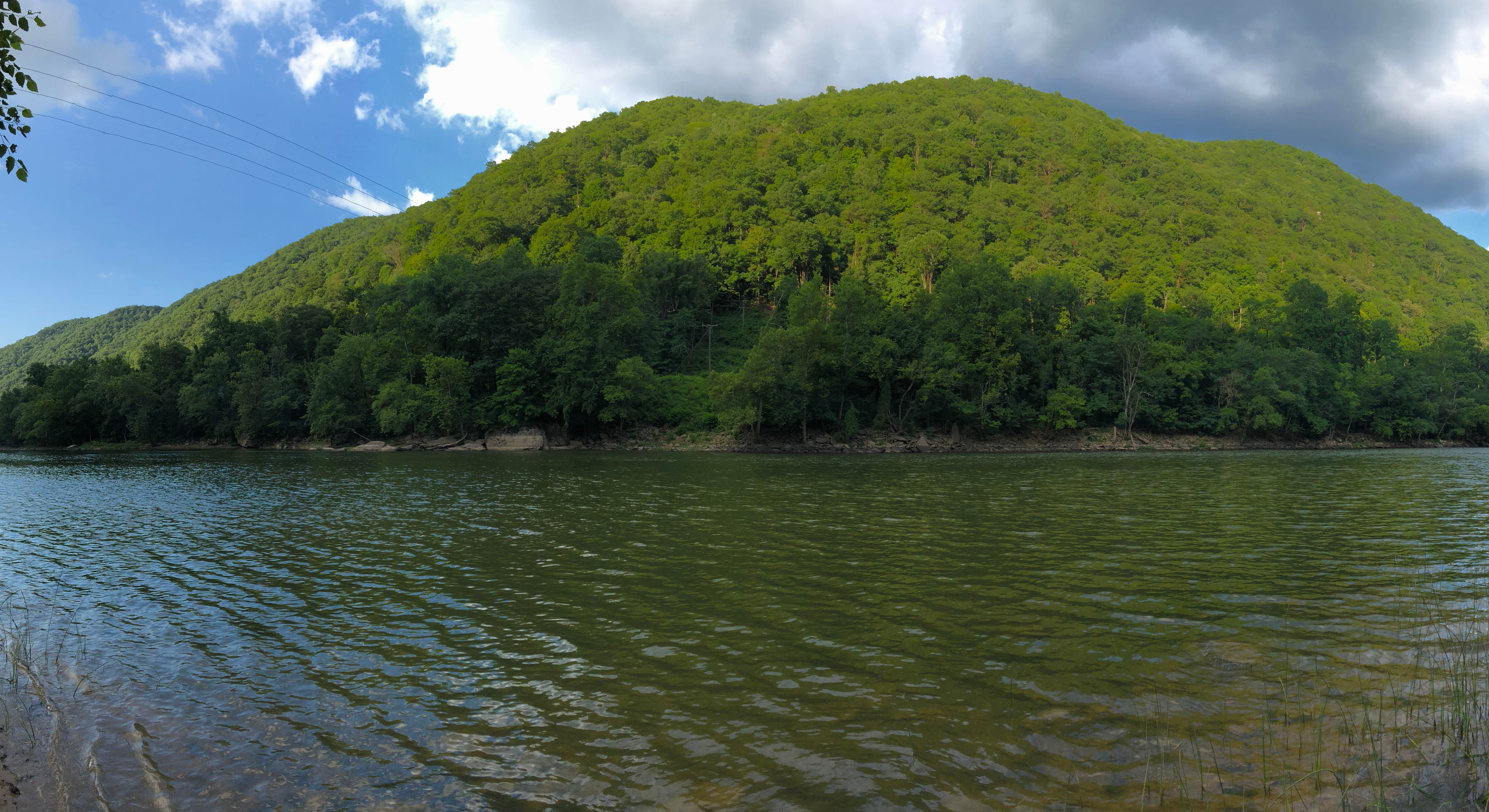 River View Near Stone Cliff Campground New River Gorge National Park and Preserve