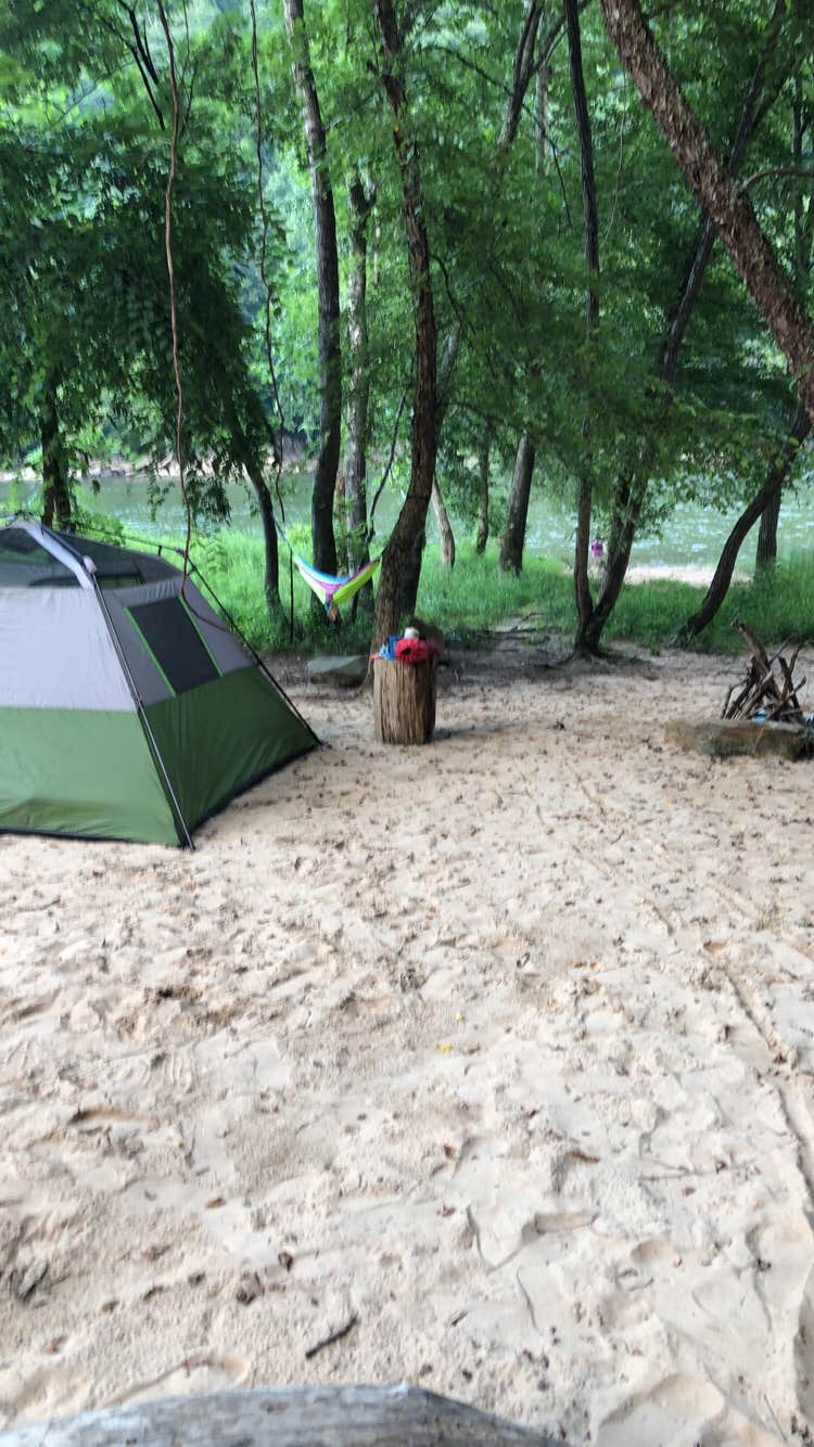 Alyssa V.'s photo at Stone Cliff Campground — New River Gorge National Park and Preserve near Lansing, WV