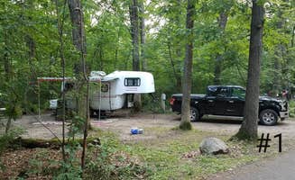 Mary S.'s photo of rv camping at Charles A. Lindbergh State Park Campground near Holdingford, MN