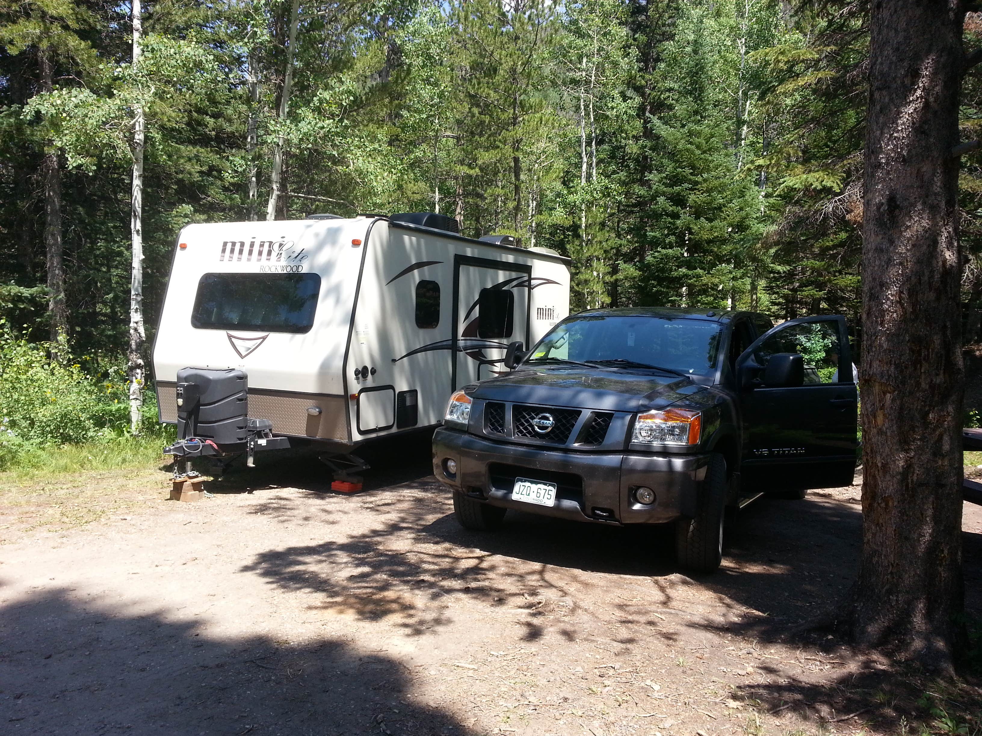 Michael G.'s photo of rv camping at Aspen Glen near Gould, CO