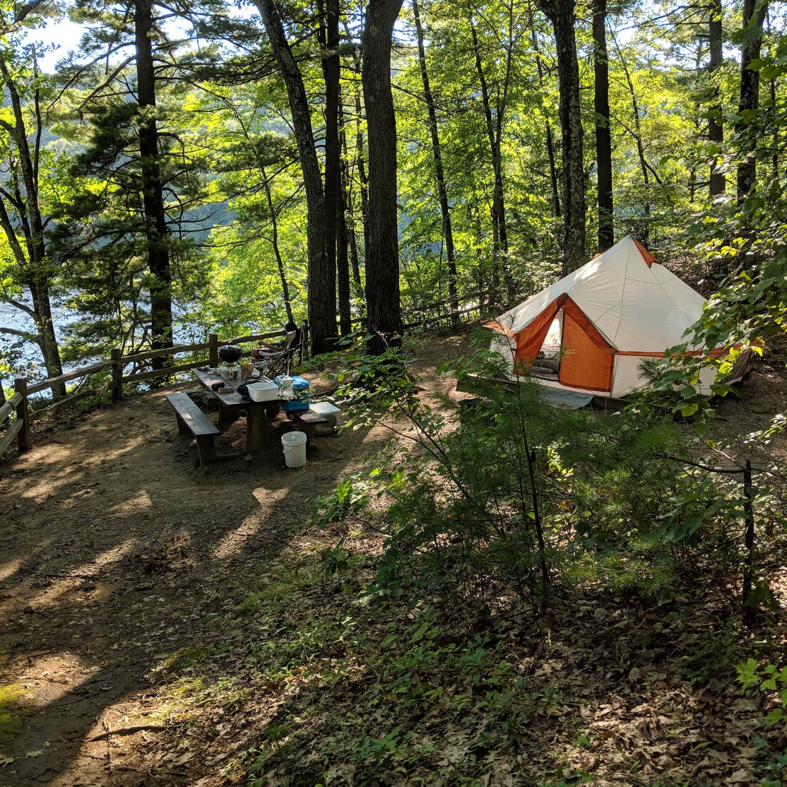 Barton Cove Campground Gill, MA