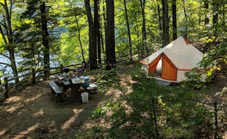 Brie B.'s photo at Barton Cove Campground near Northfield, MA