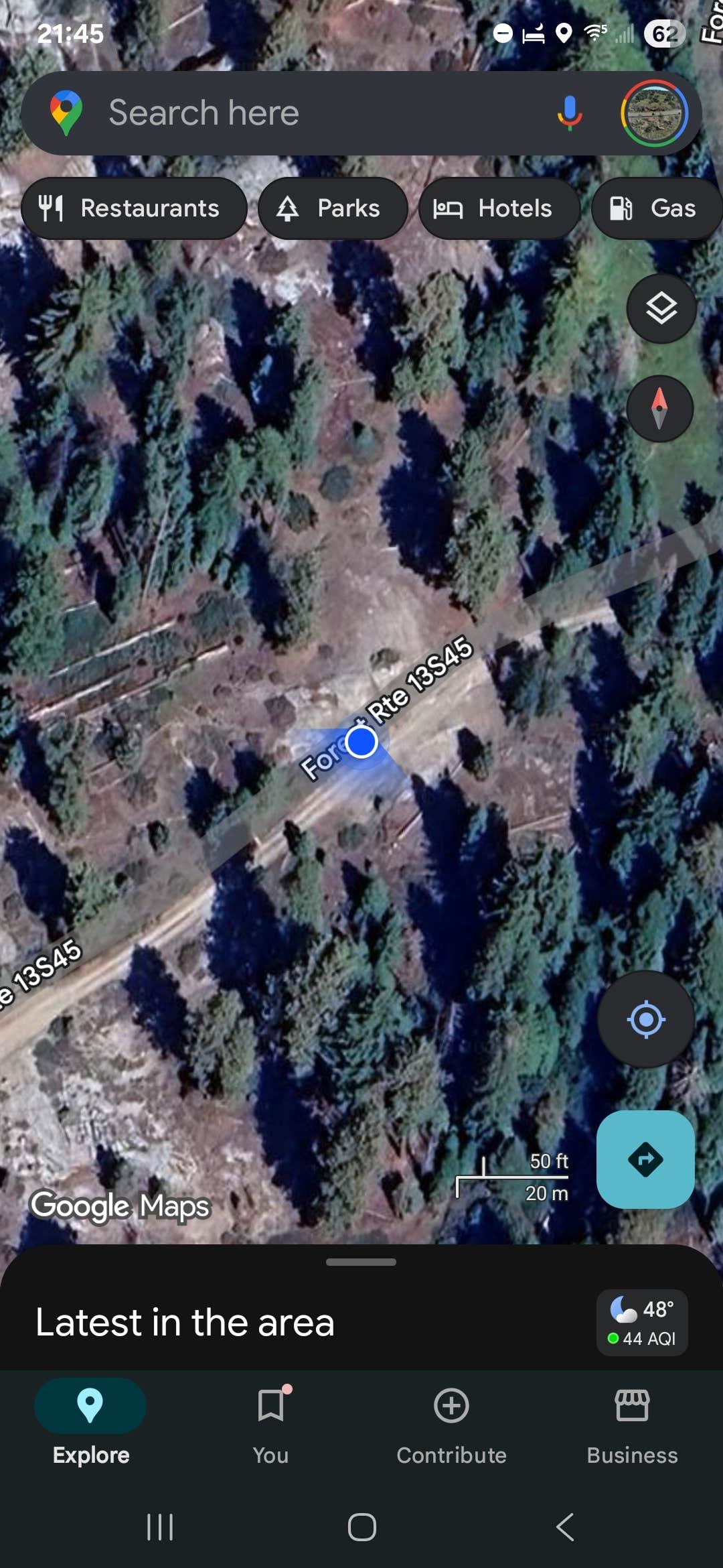 Camper submitted image from FS Road 13s09 Dispersed Camp - Ten Mile Road - 1