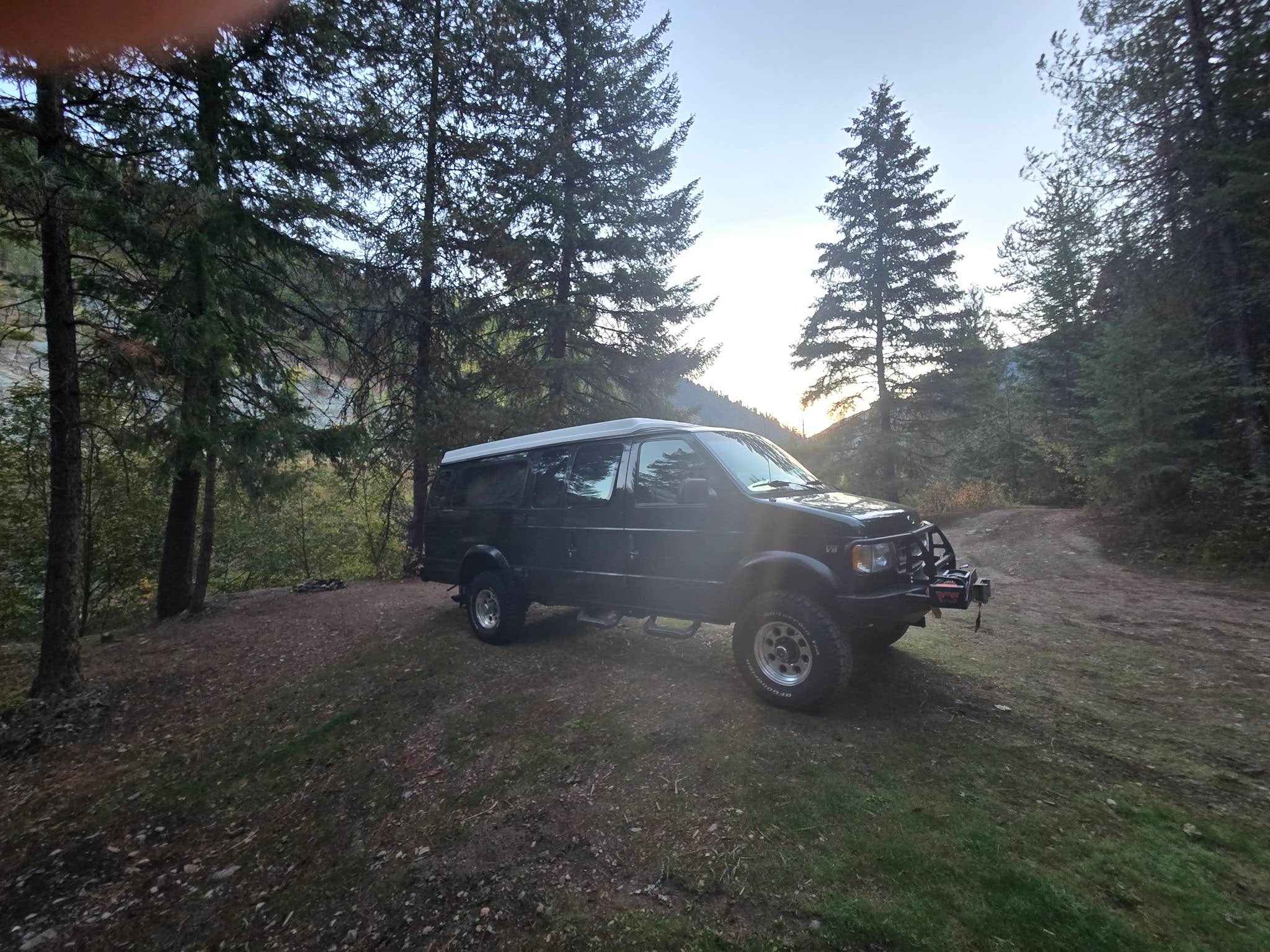 Camper-submitted photo at 2 Mile Turn Off Dispersed Camp near Paradise, MT