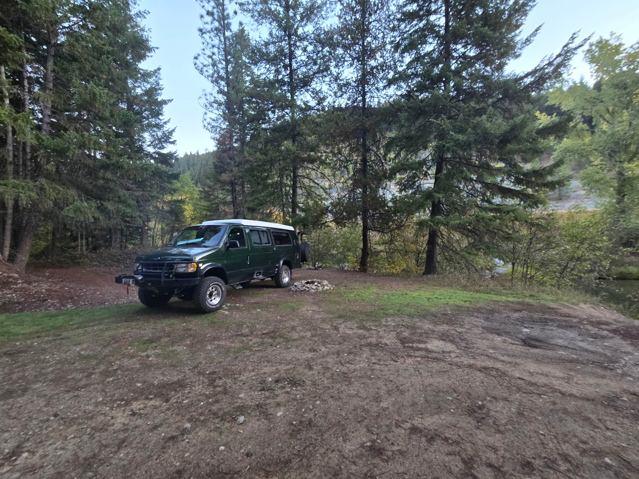 Camper-submitted photo at 2 Mile Turn Off Dispersed Camp near Paradise, MT
