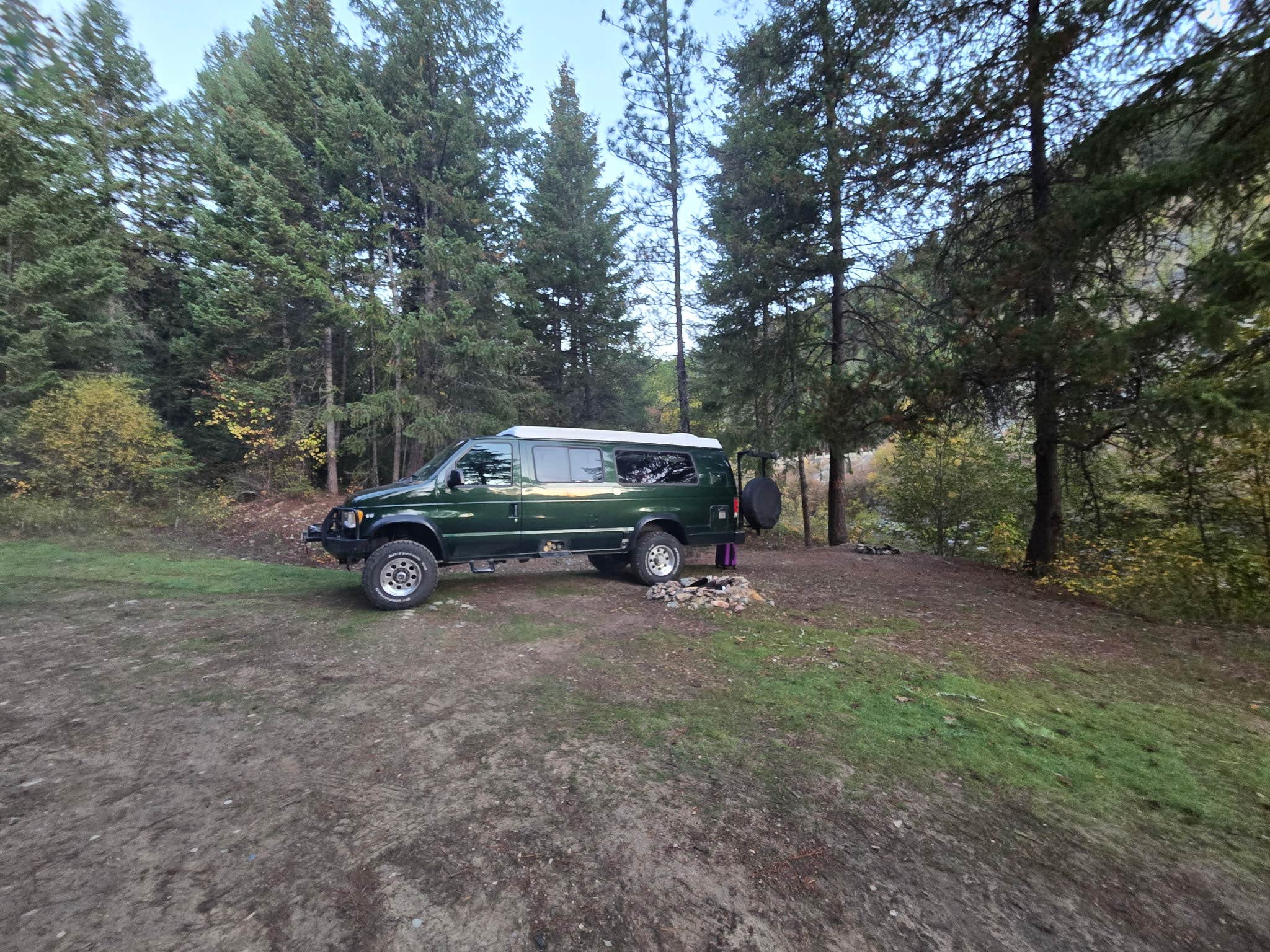 Camper-submitted photo at 2 Mile Turn Off Dispersed Camp near Paradise, MT