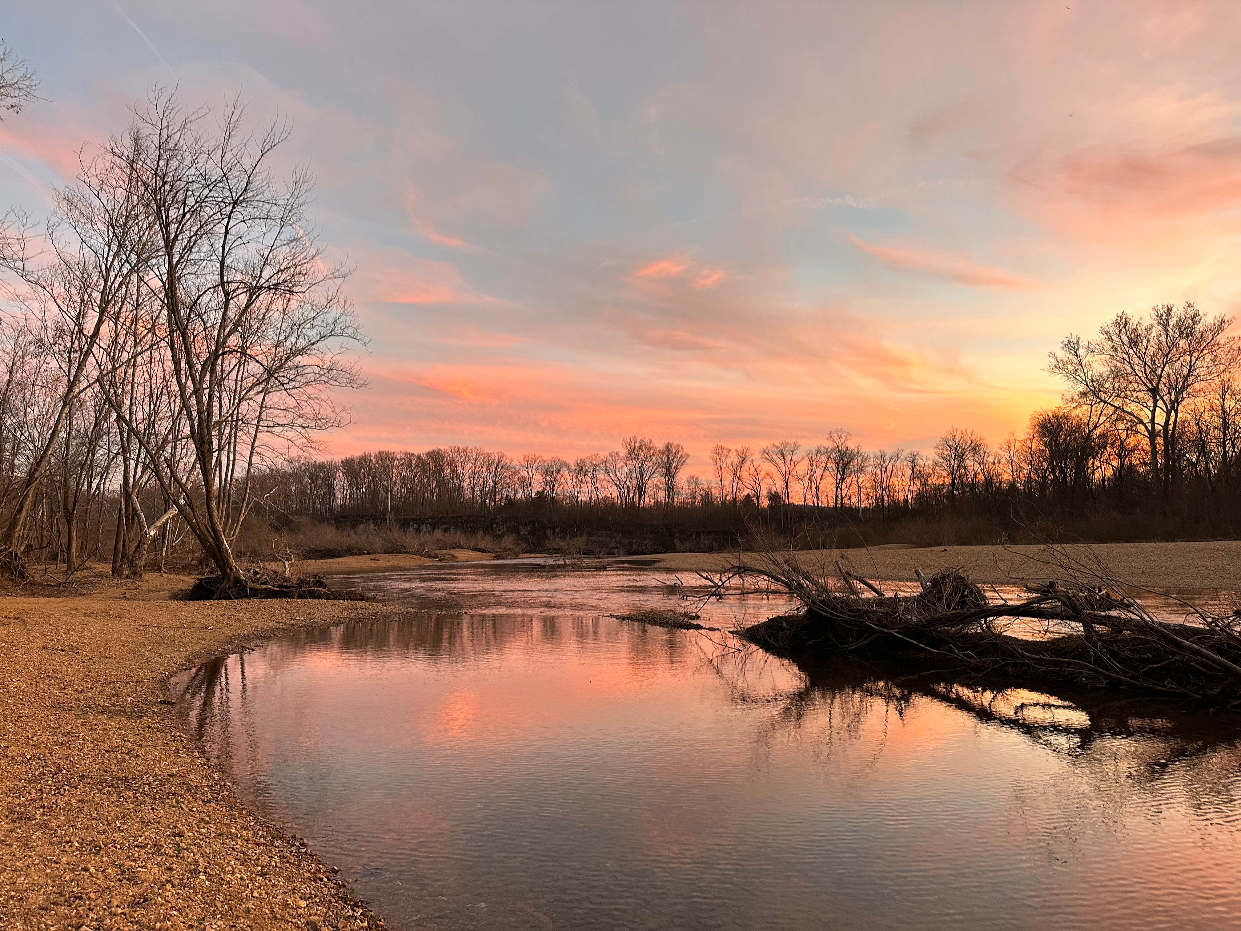 alexis M.'s photo of a dispersed camping area at 34 Bridge Recreation Area near Bunker, MO