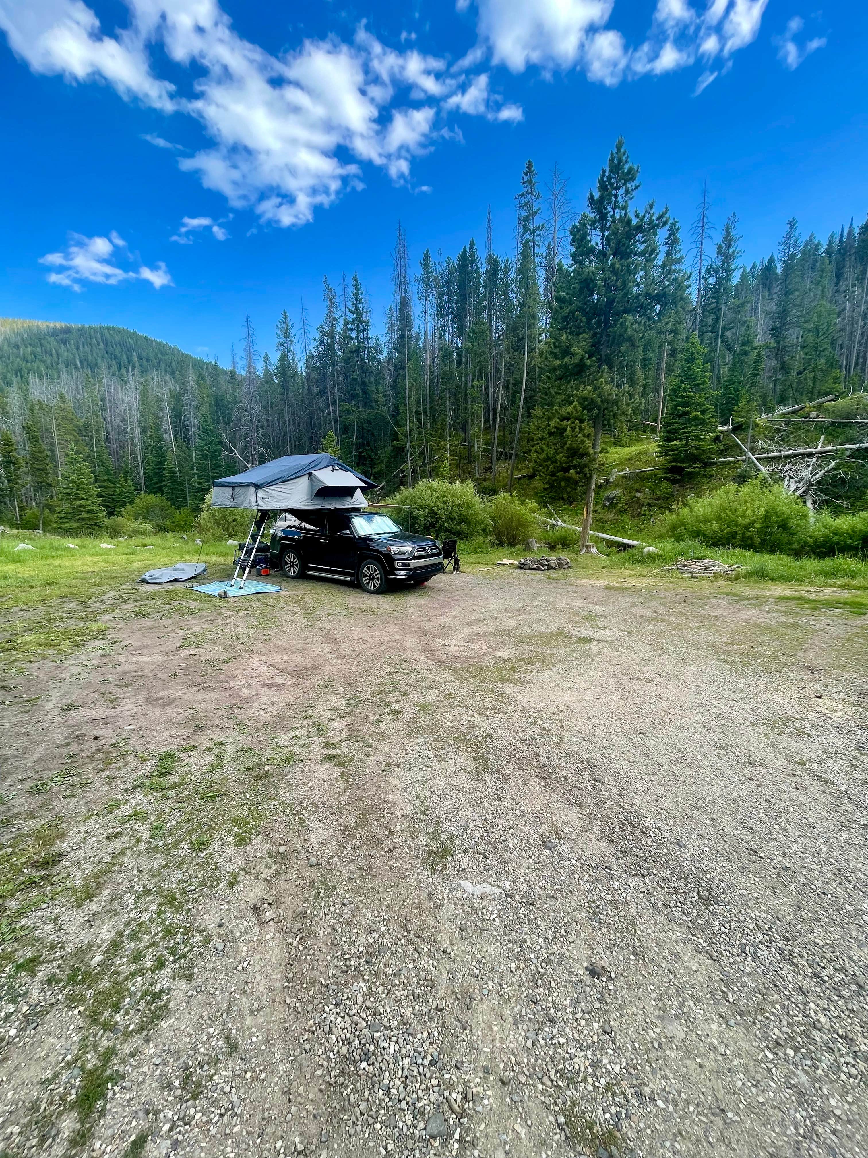 Azaali J.'s photo of a dispersed camping area at Little Blackfoot River Dispersed Campsite #3 near Canyon Ferry Lake