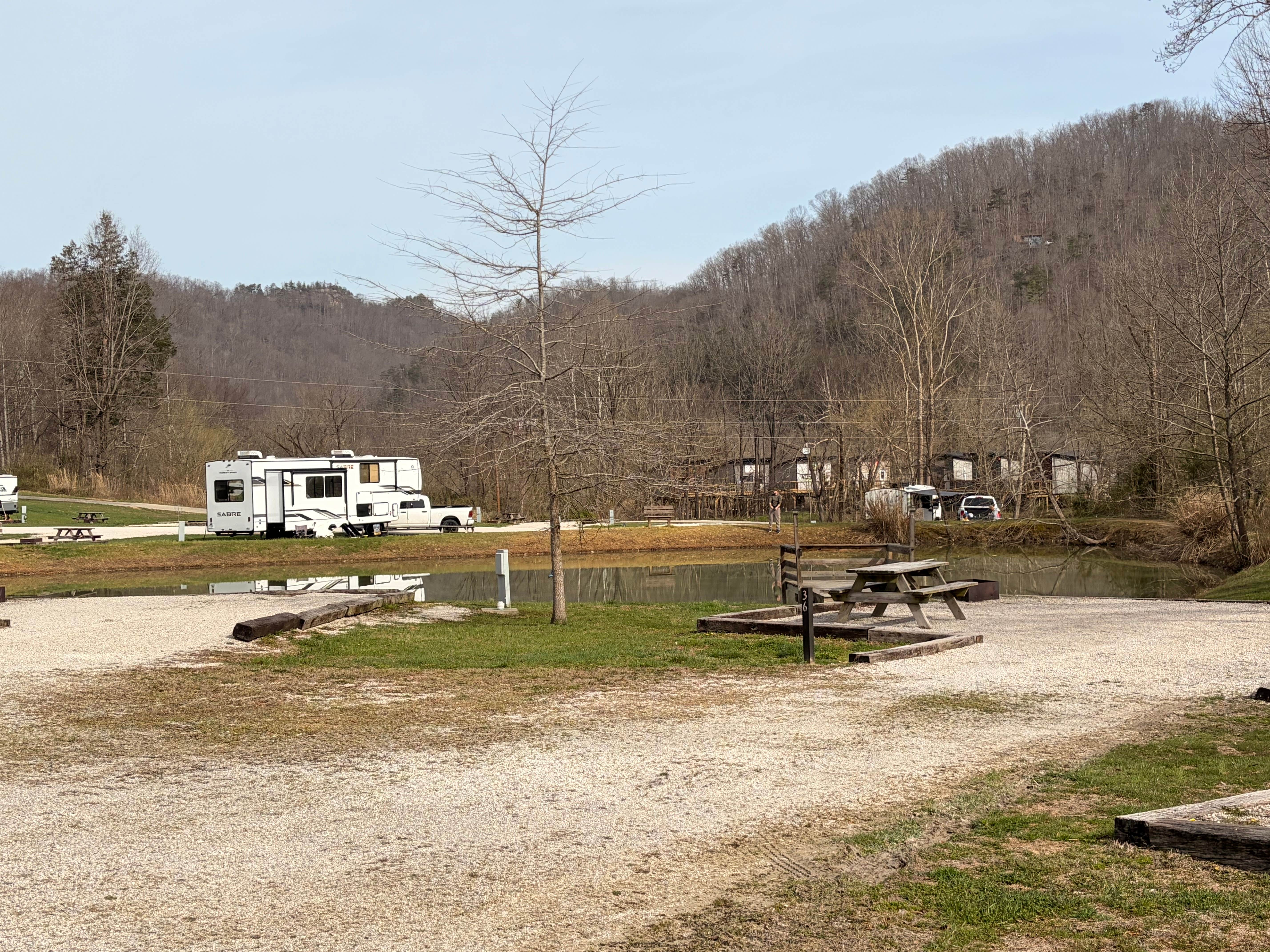 Randi R.'s photo of rv camping at 4 Guys RV Park at Red River Gorge near Irvine, KY