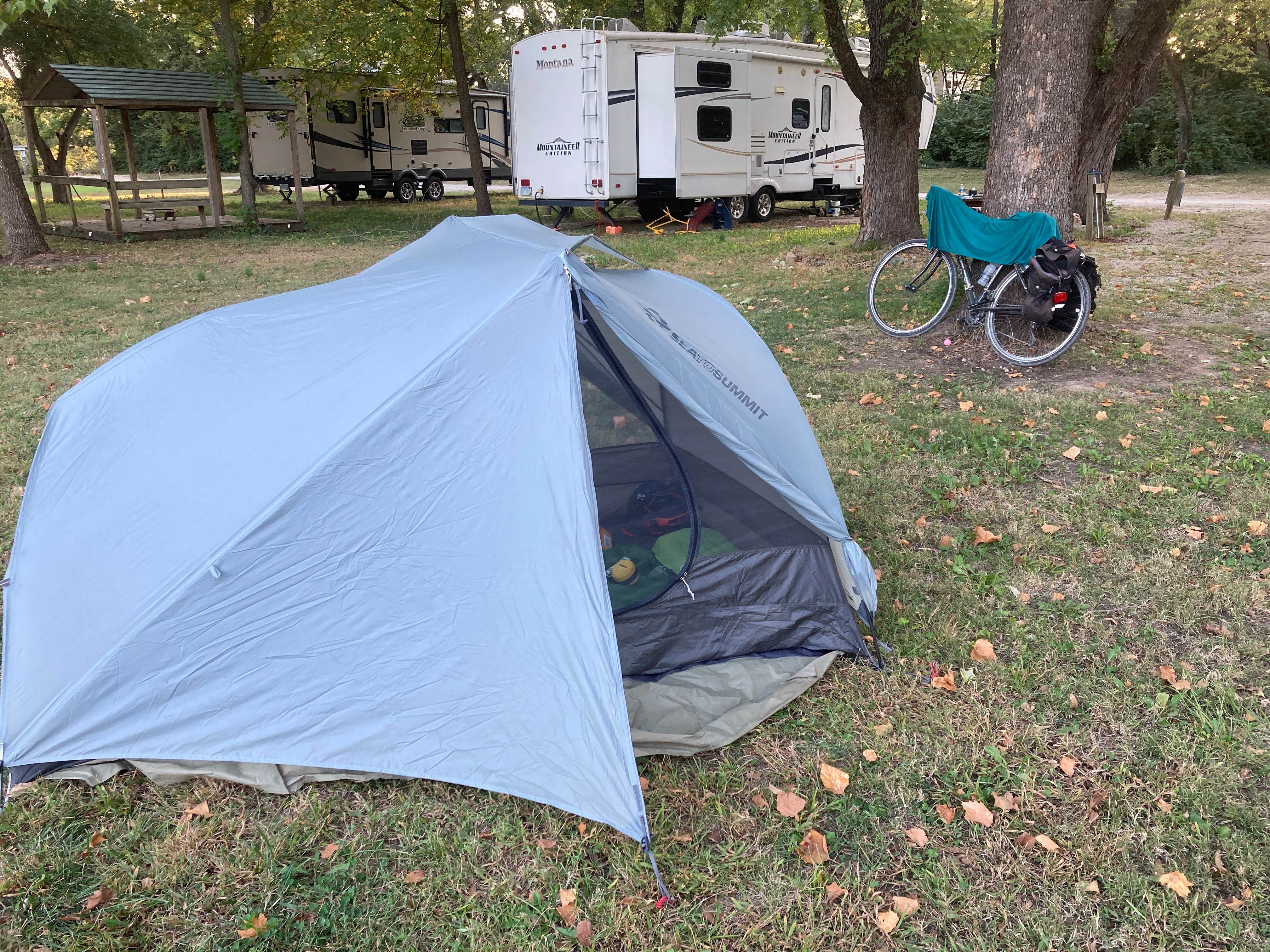 Camper-submitted photo at 4 mile Creek RV Resort and Campground near McConnell AFB, KS