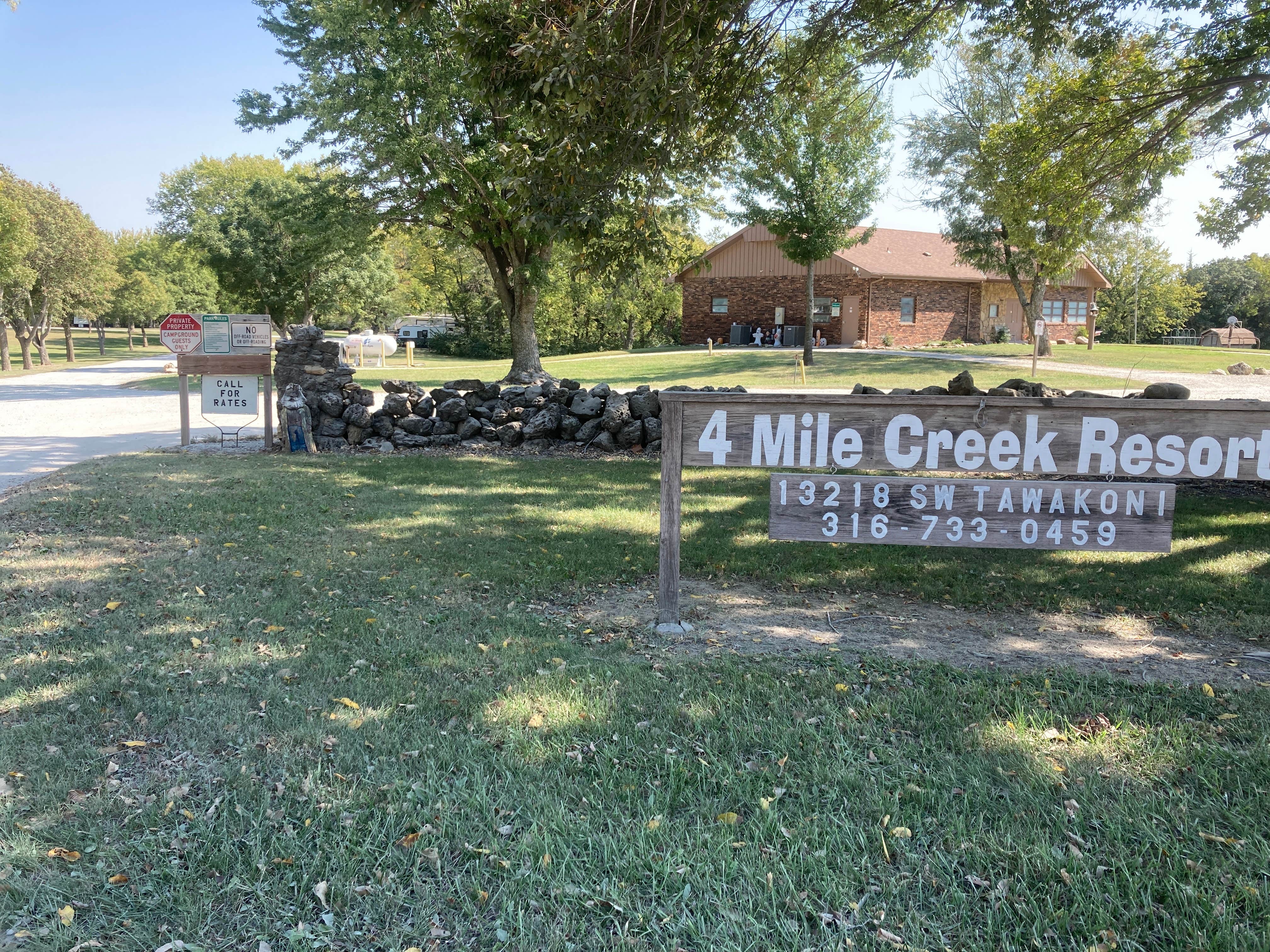 Camper-submitted photo at 4 mile Creek RV Resort and Campground near McConnell AFB, KS