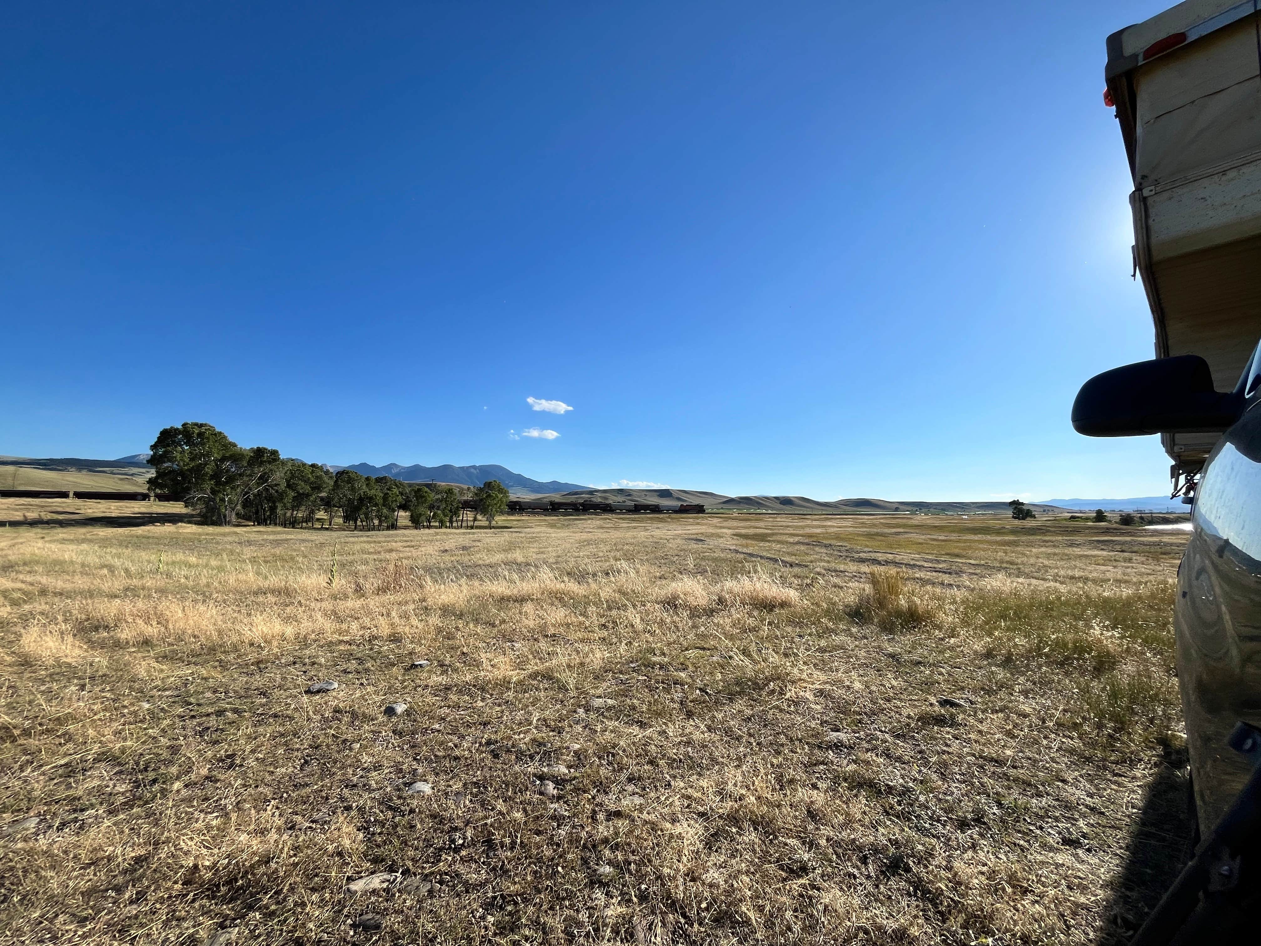 Camper-submitted photo at Pig Farm Fishing Access Camp near Roscoe, MT